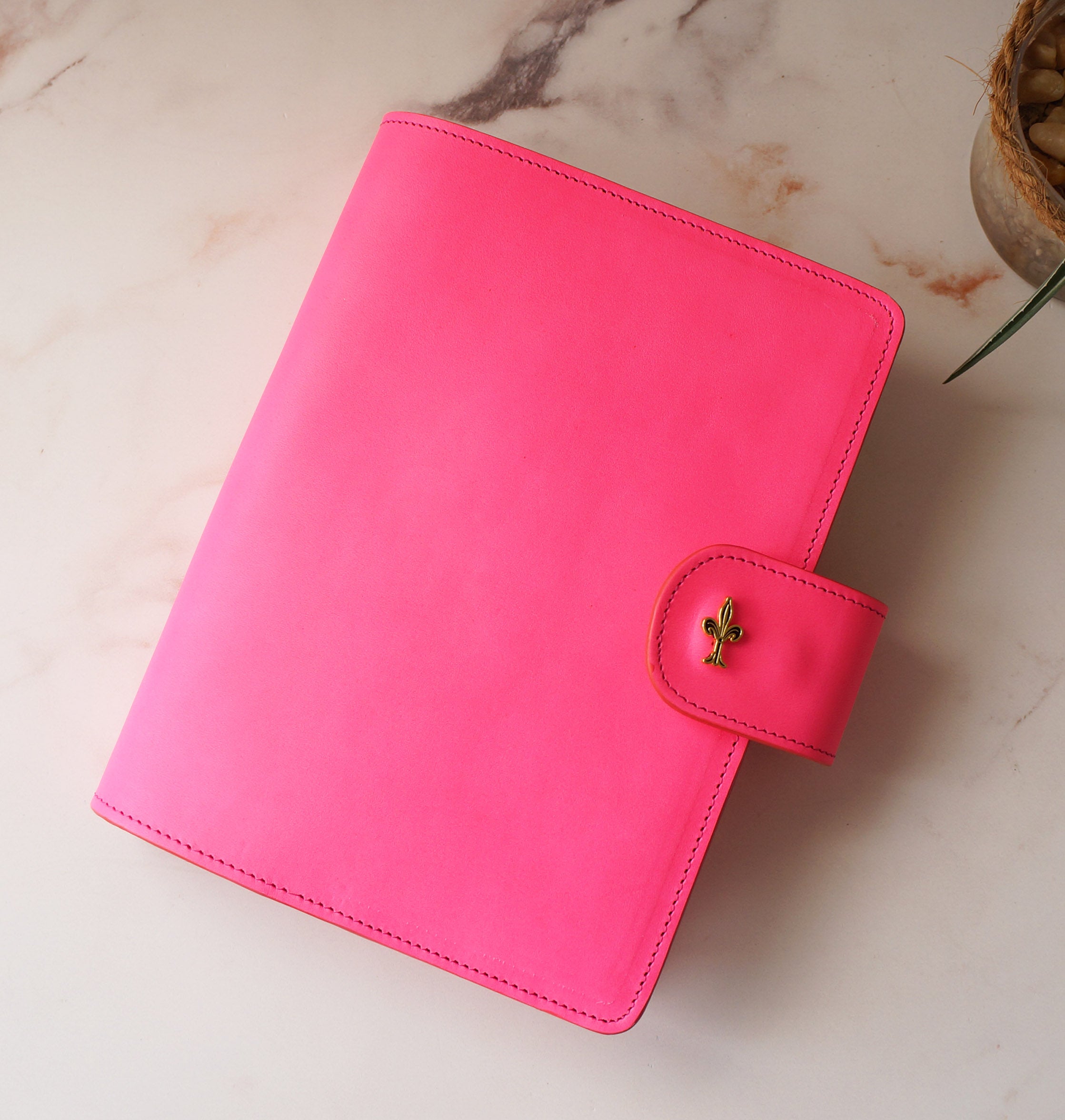 A5 Wide Journal Cover - Neon Pink