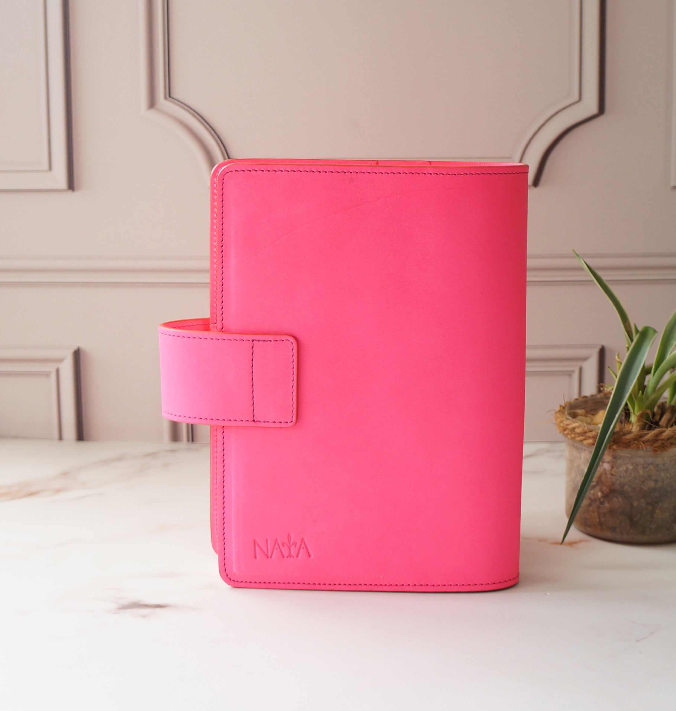A5 Wide Journal Cover - Neon Pink