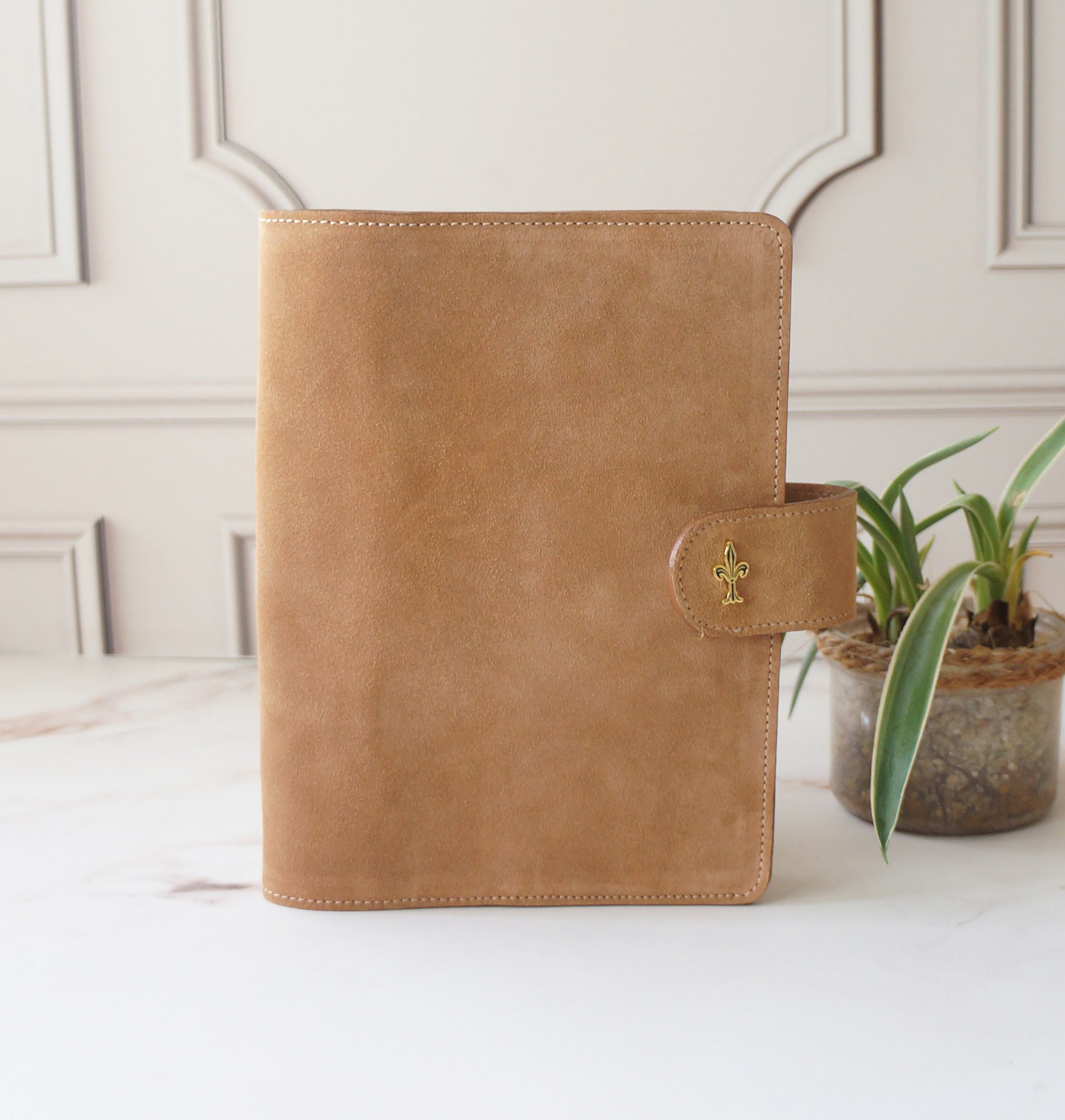 A5 Wide Journal Cover - Suede Mocha