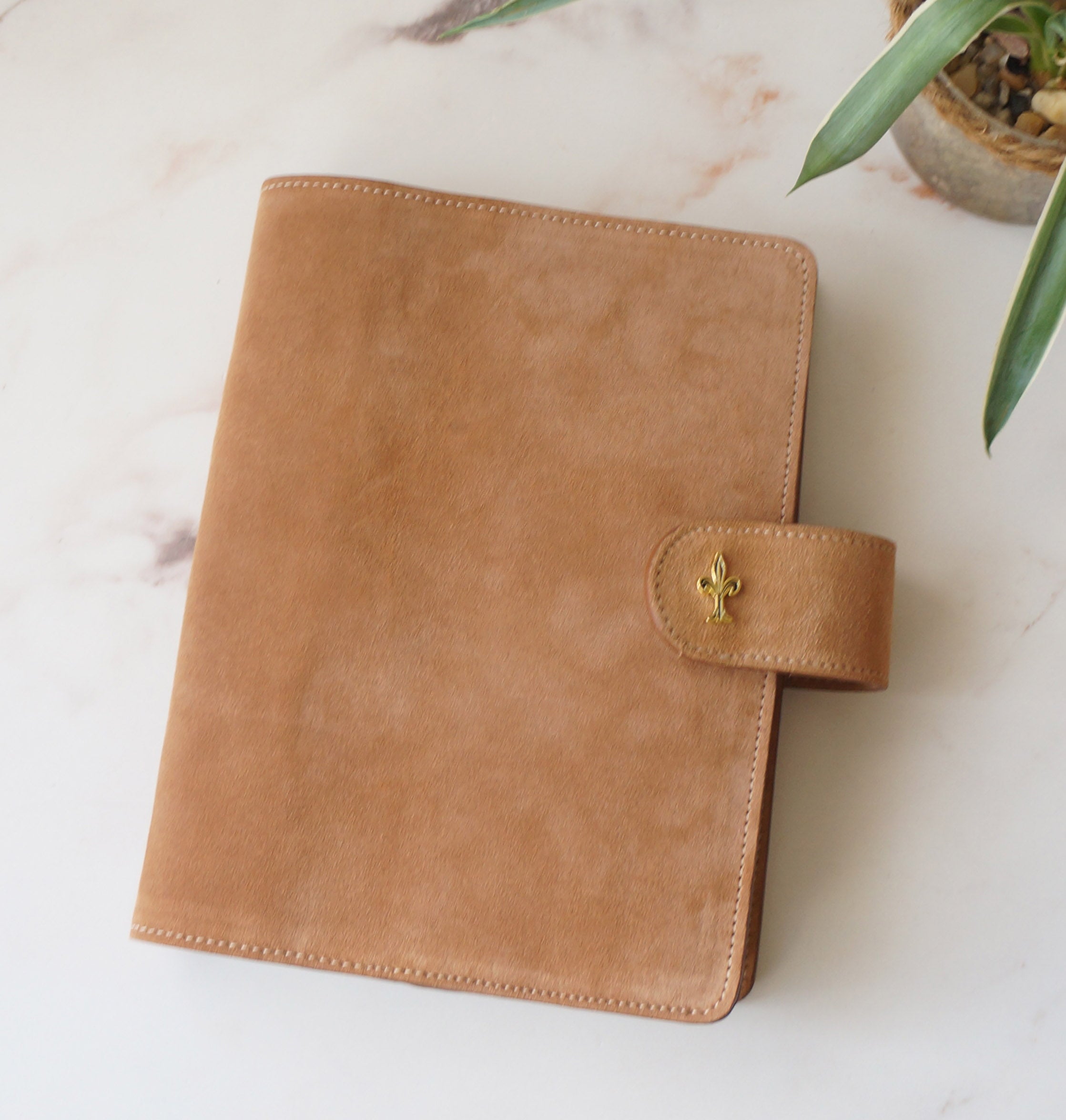 A5 Wide Journal Cover - Suede Mocha