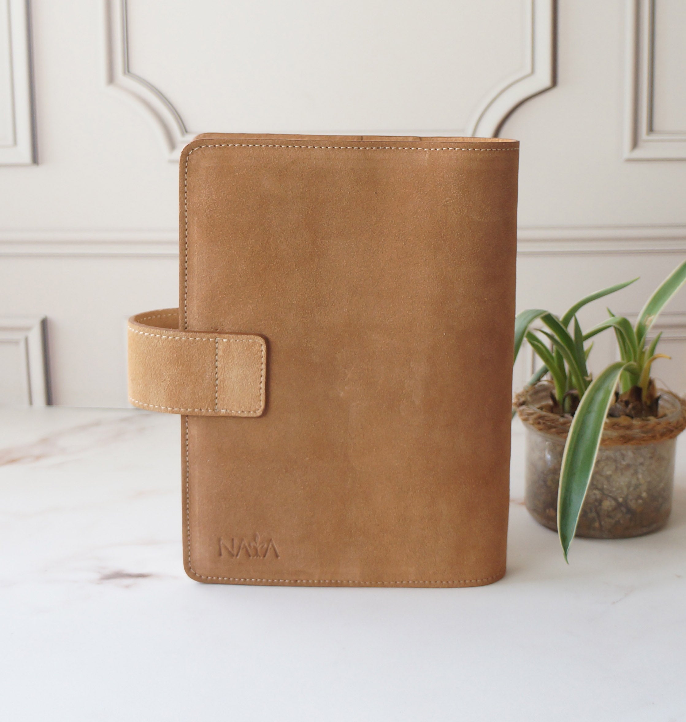 A5 Wide Journal Cover - Suede Mocha