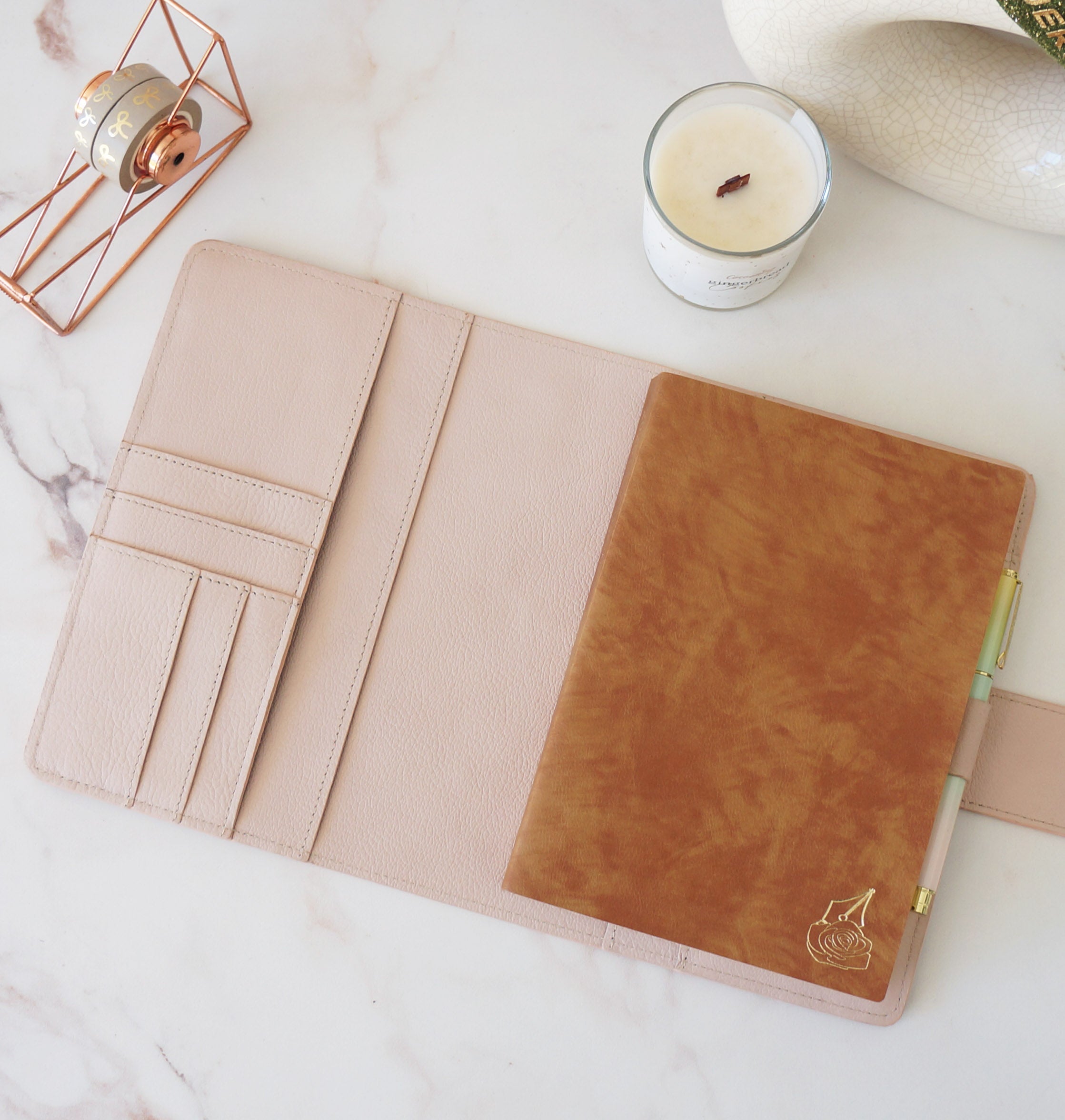 A5 Wide Journal Cover - Blush