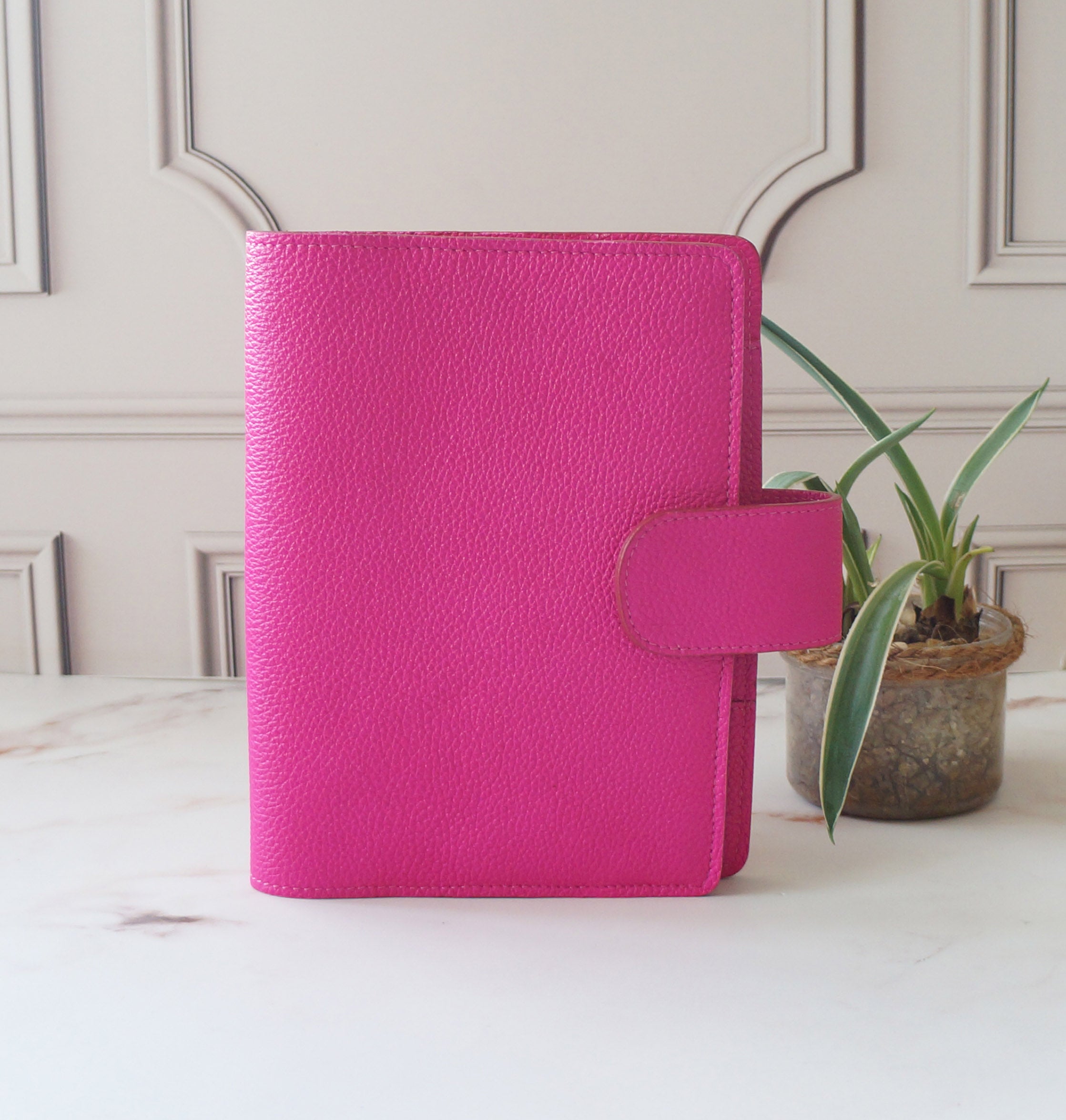 A5 Wide Journal Cover - Hot Pink