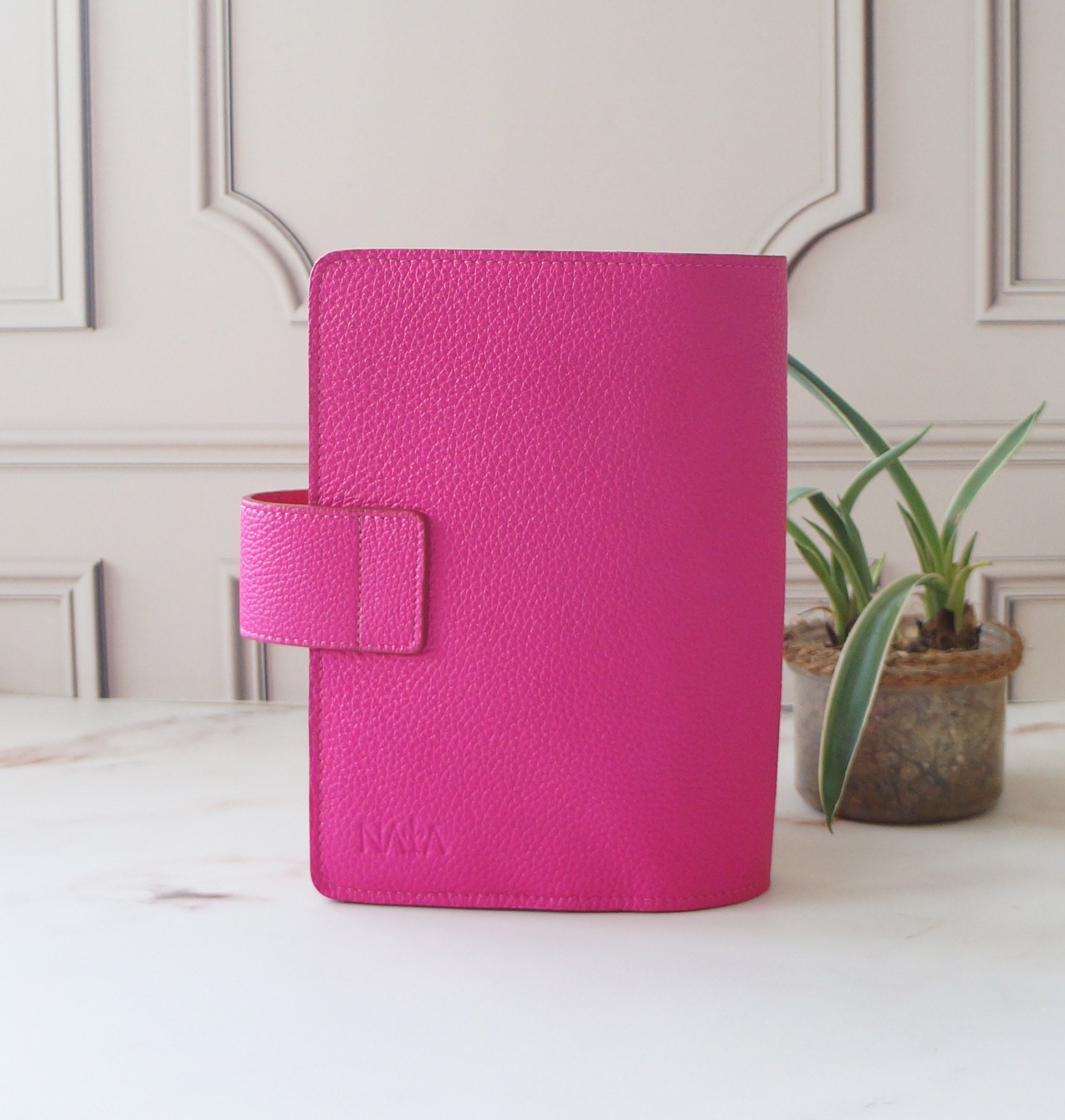 A5 Wide Journal Cover - Hot Pink