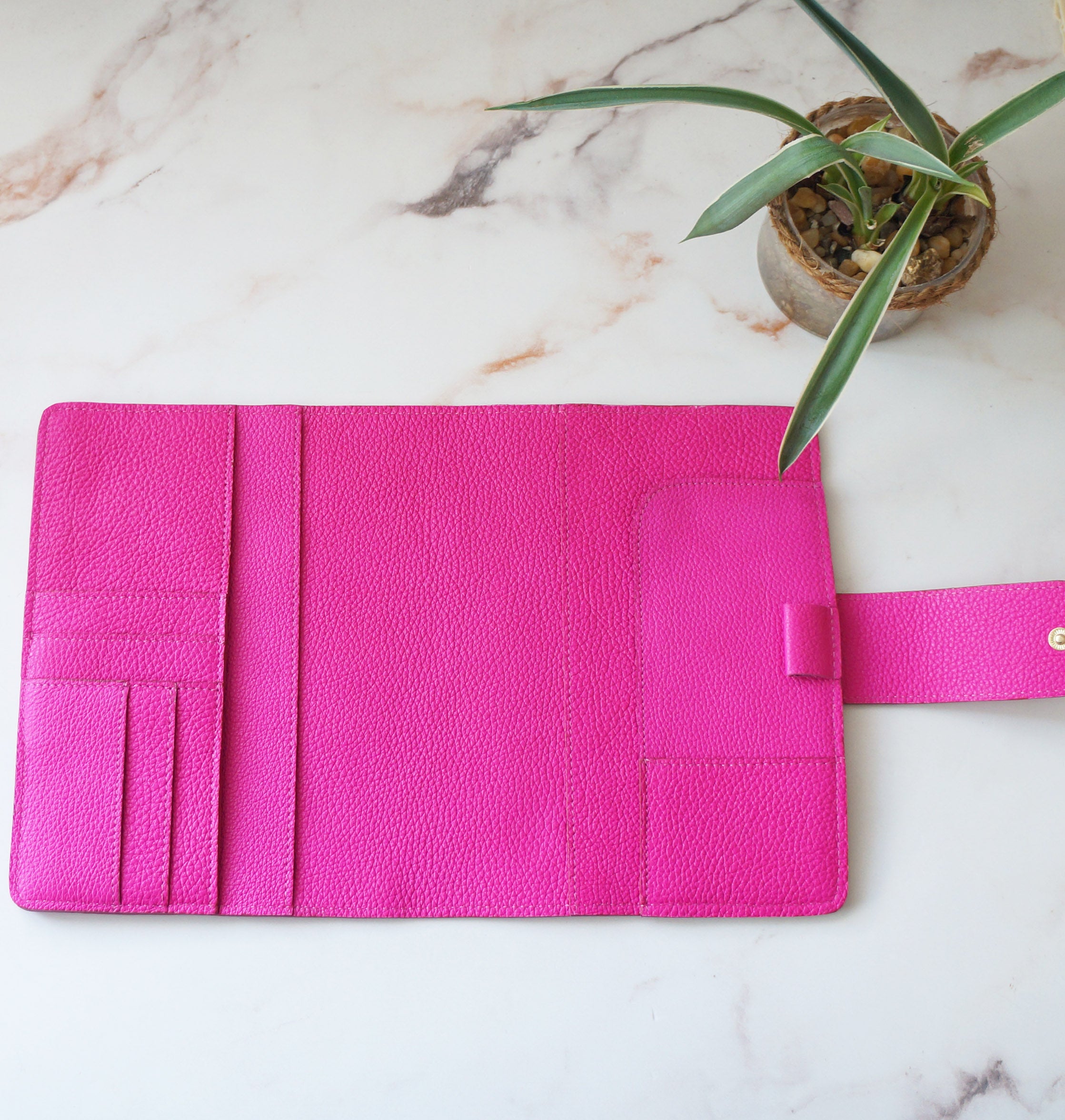 A5 Wide Journal Cover - Hot Pink