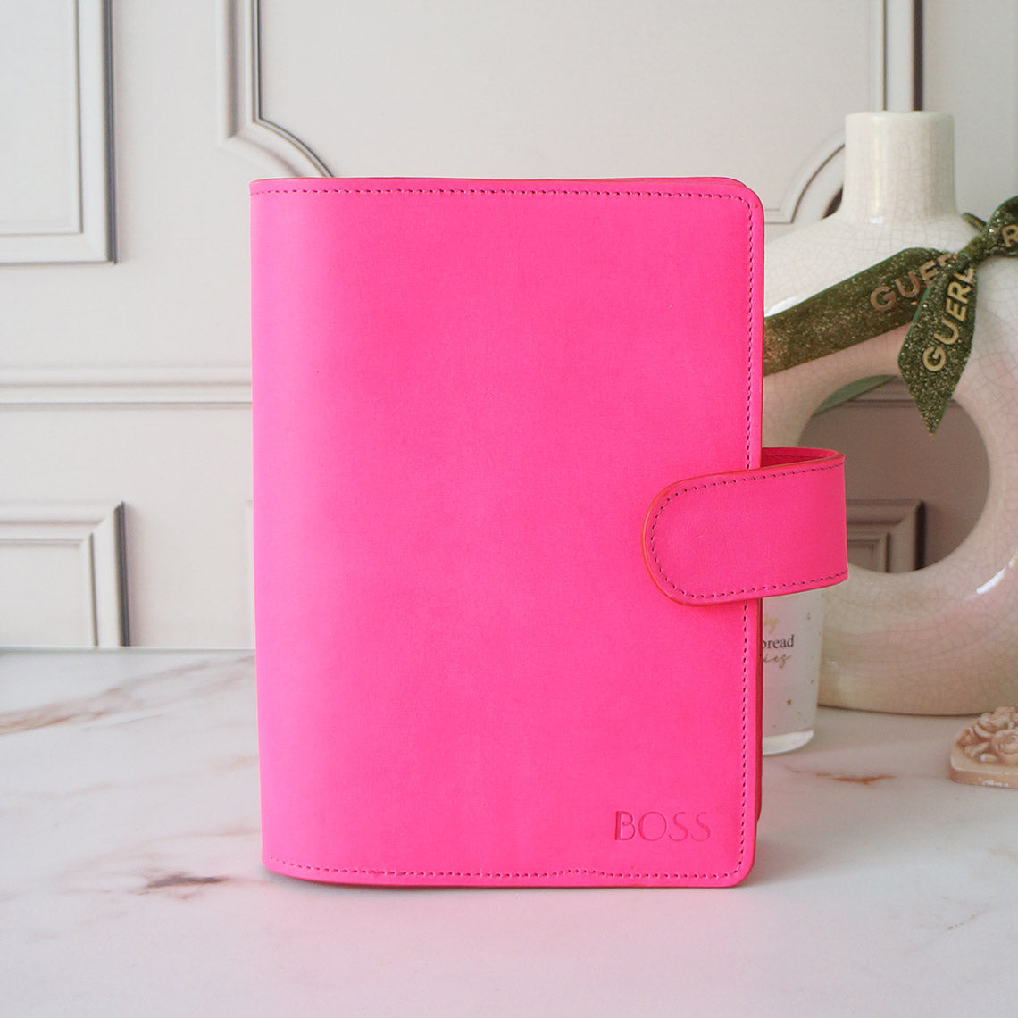 A5 Wide Journal Cover - Neon Pink MISFIT