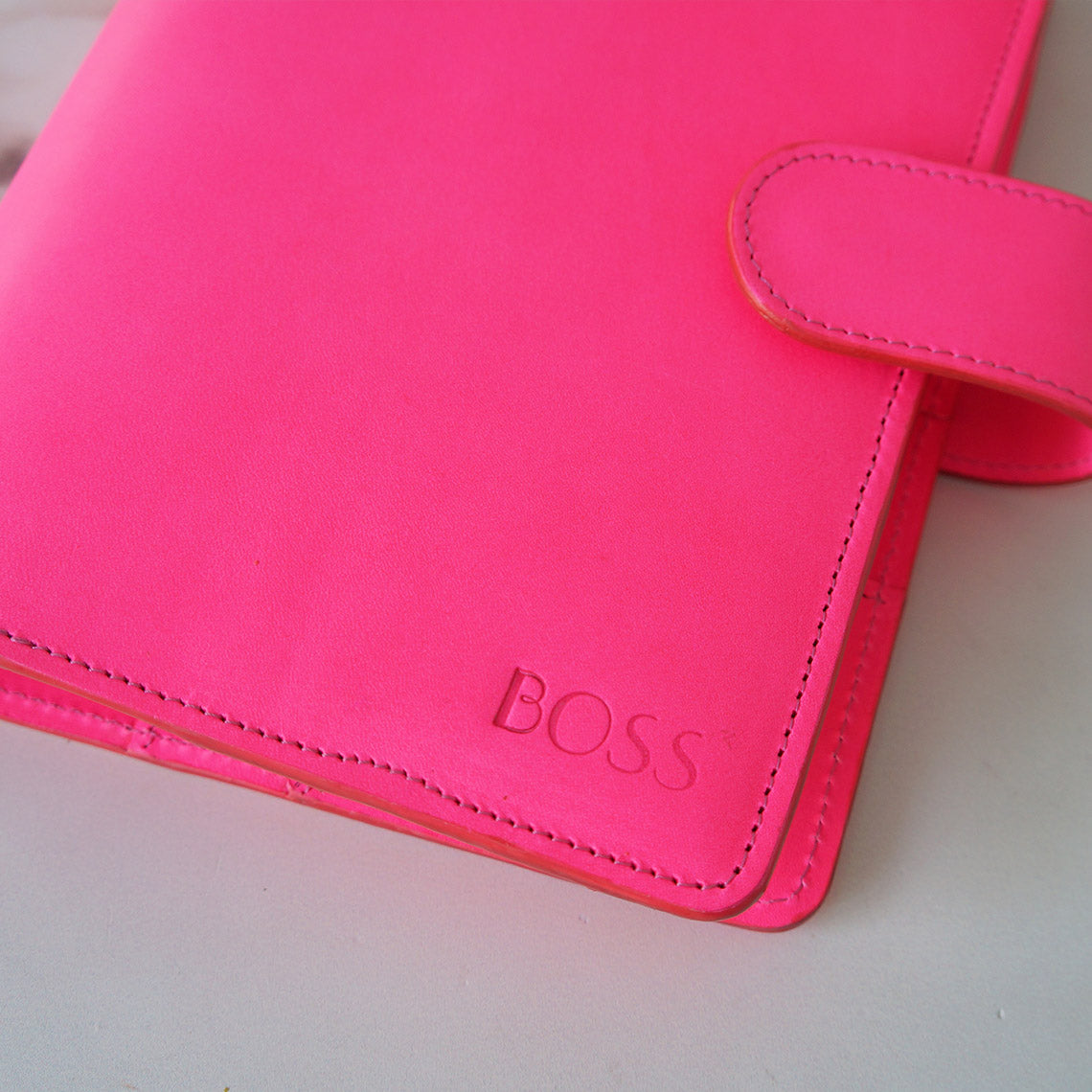 A5 Wide Journal Cover - Neon Pink MISFIT