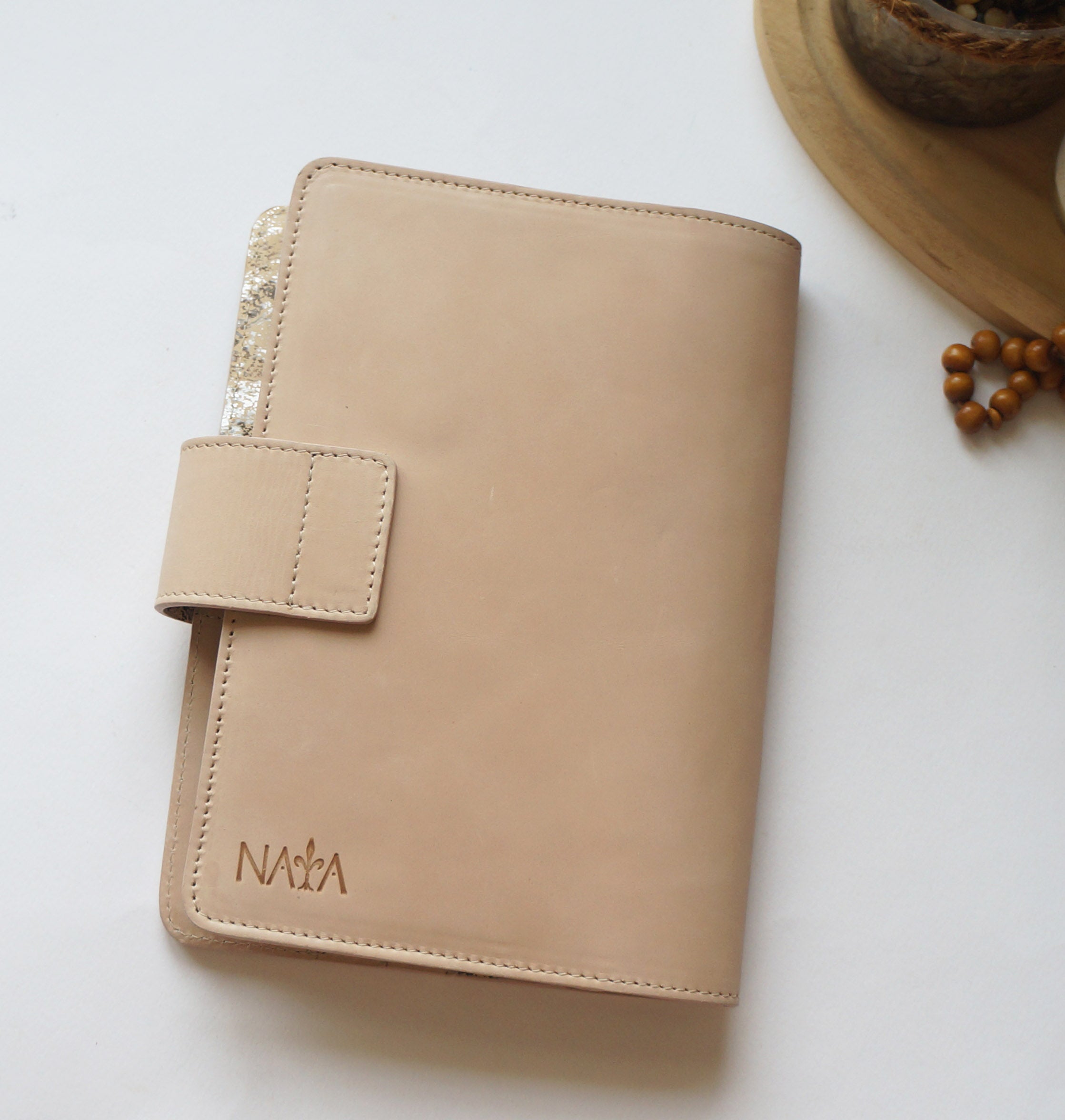 A5 Journal Cover - Chiffon/Marble Splash