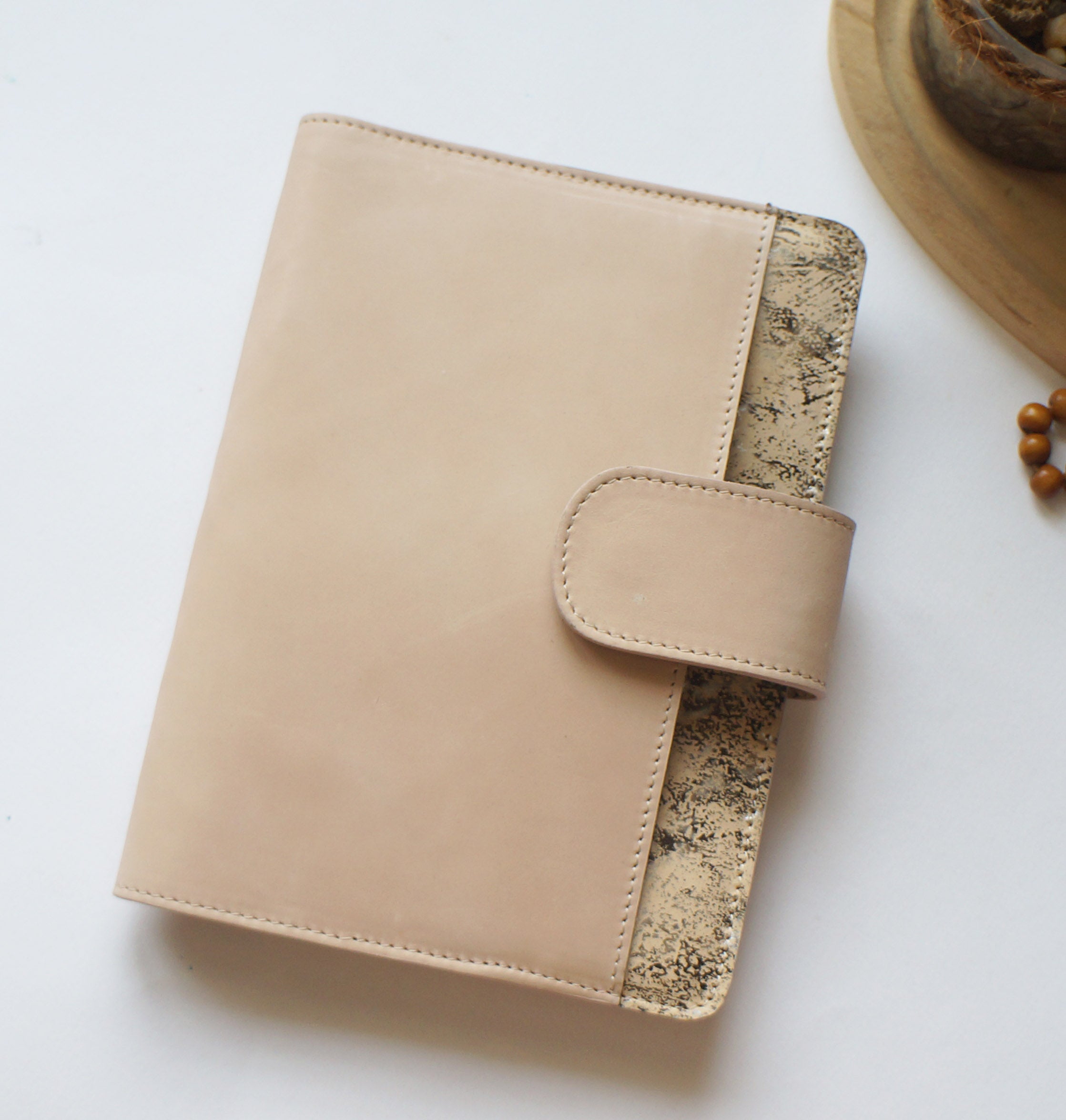 A5 Journal Cover - Chiffon/Marble Splash