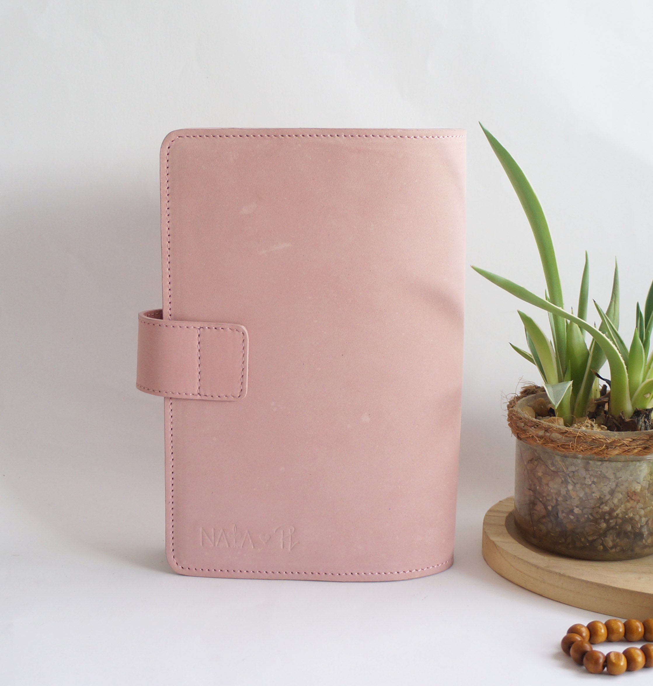 A5 Journal Cover - Blush Rose Nubckck (Misfit)