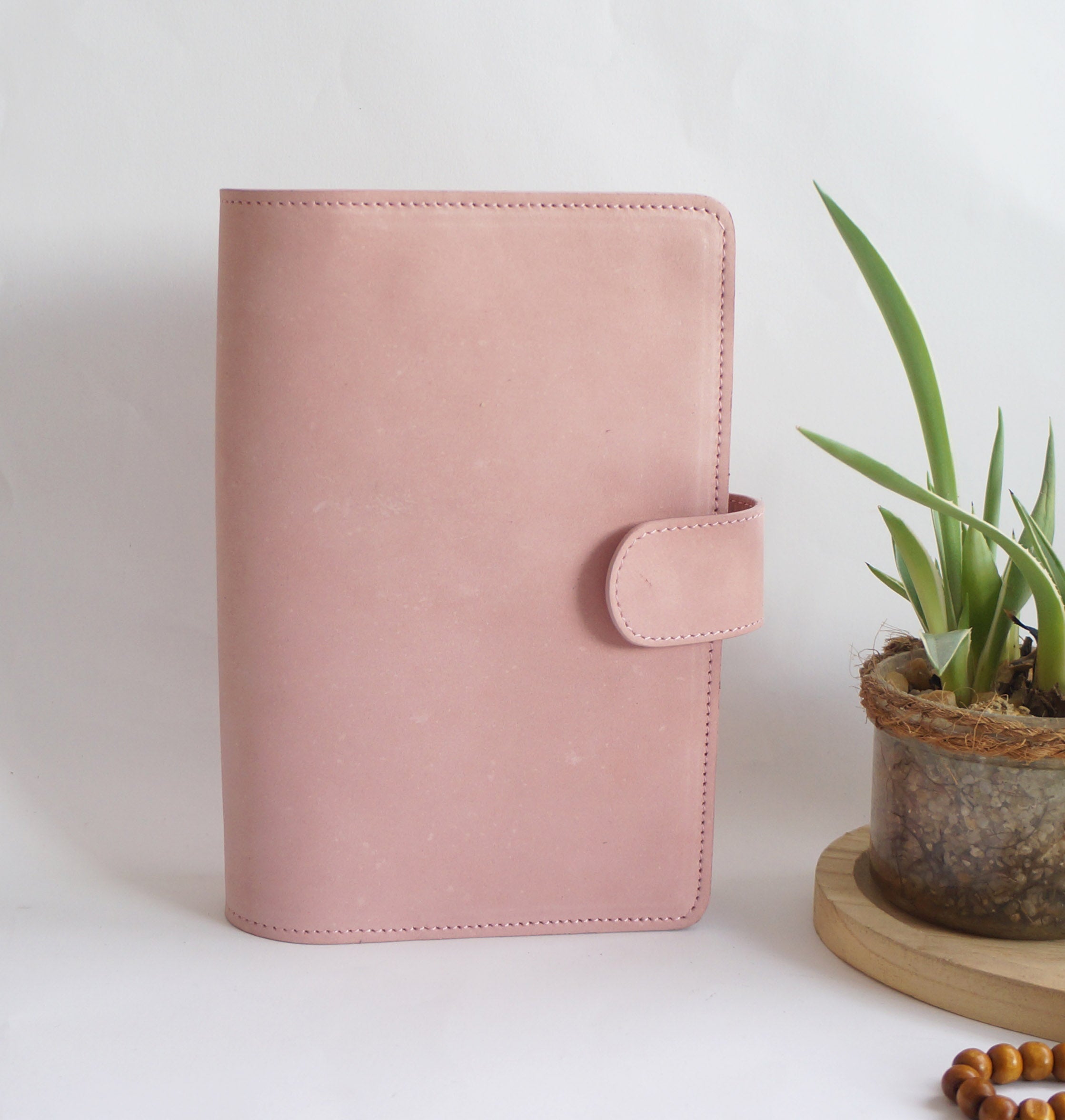 A5 Journal Cover - Blush Rose Nubckck (Misfit)