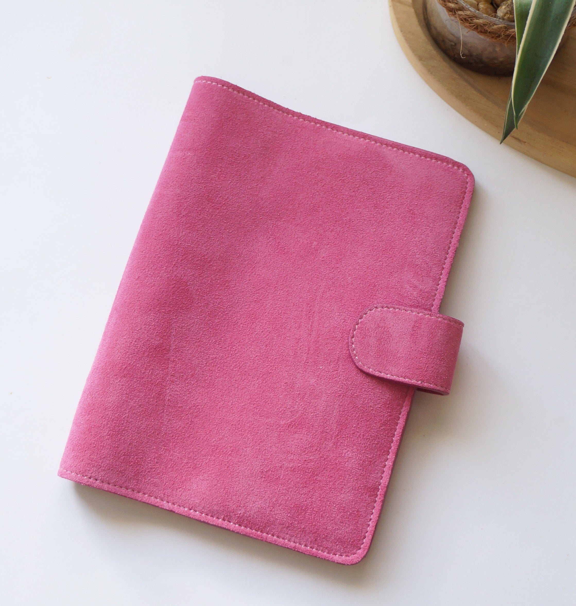 A5 Journal Cover - Suede Dragonfruit