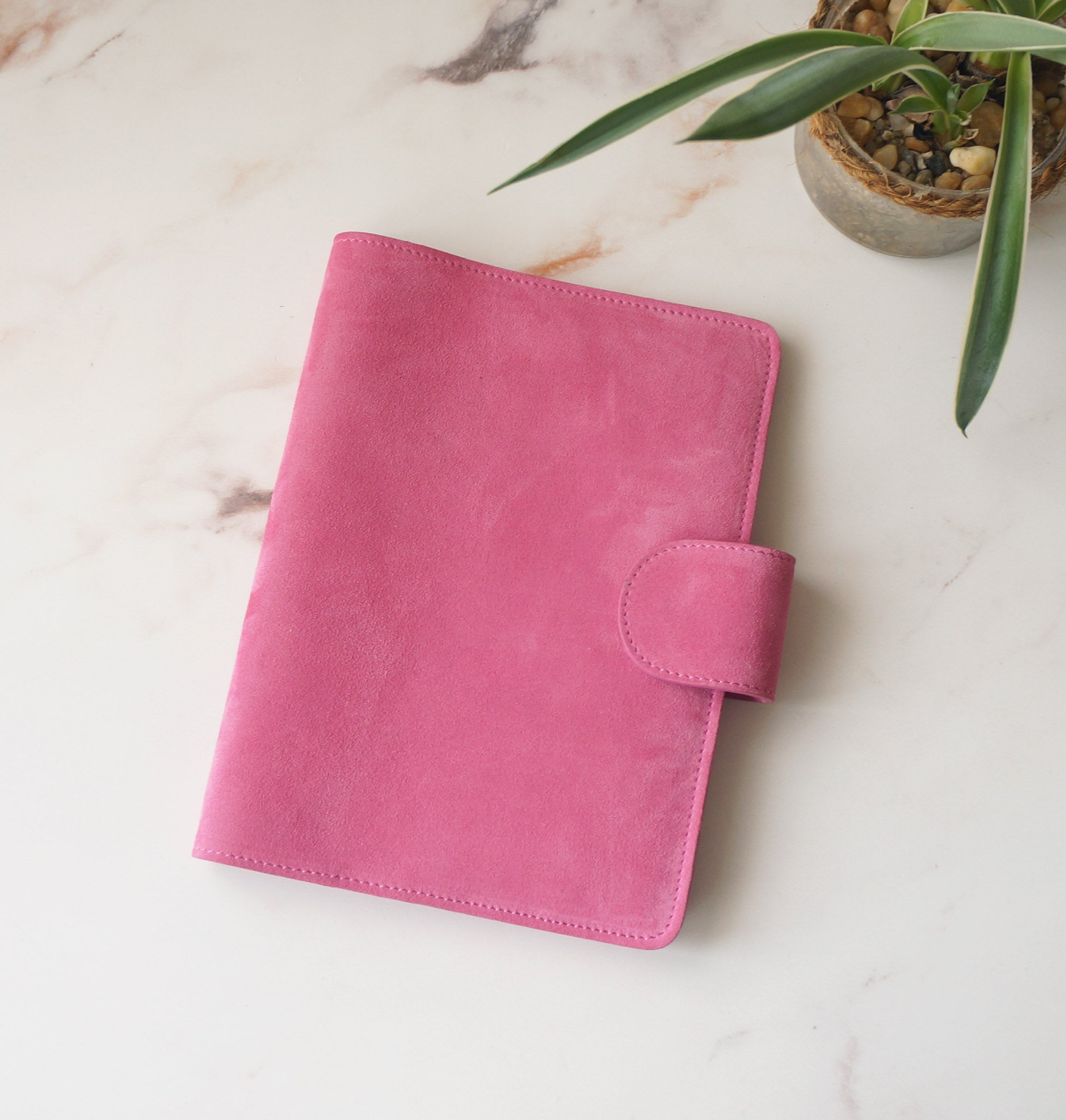 A5 Journal Cover - Suede Dragonfruit