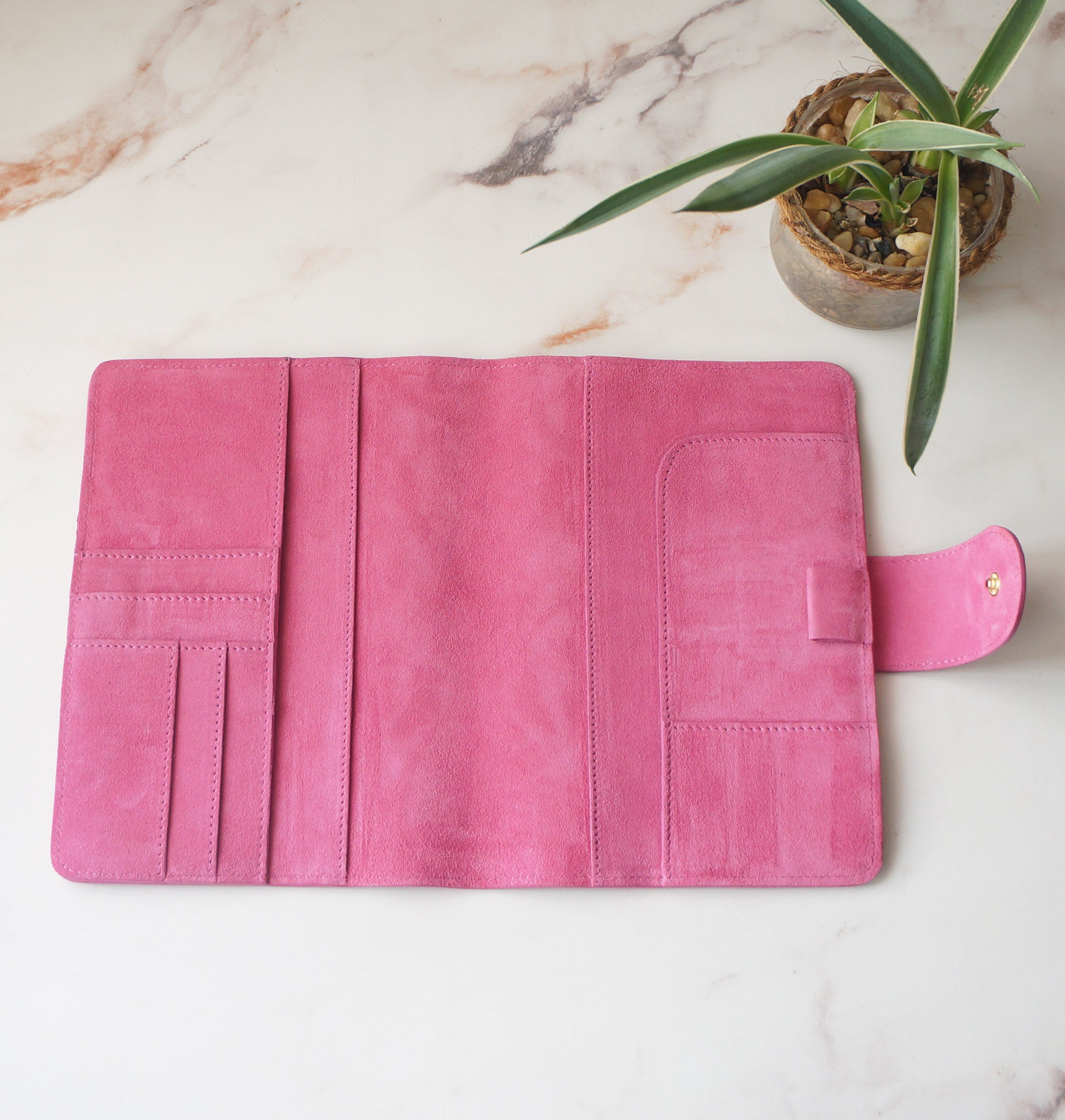 A5 Journal Cover - Suede Dragonfruit
