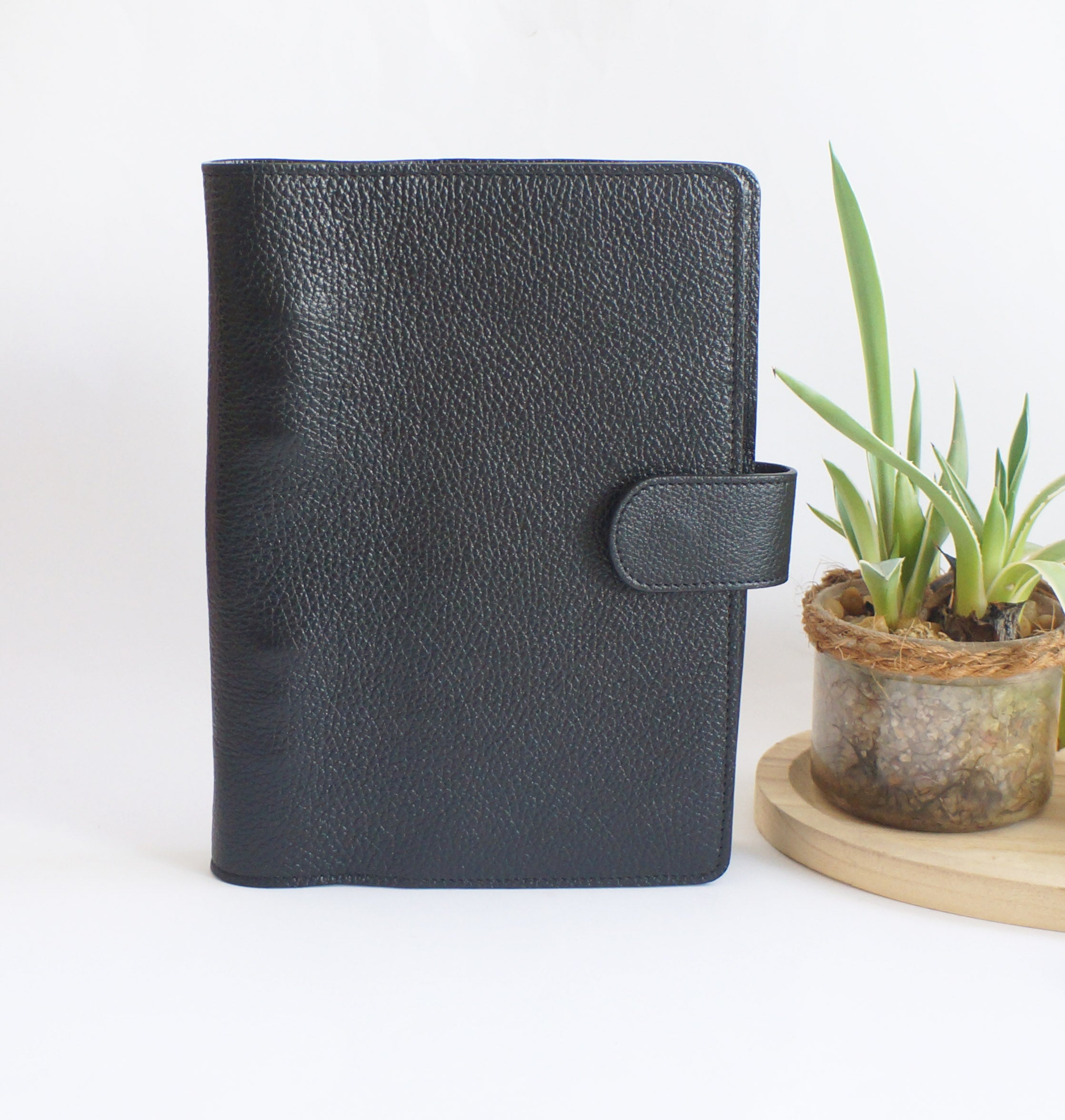 A5 Ring Binder Compact - Jet Black