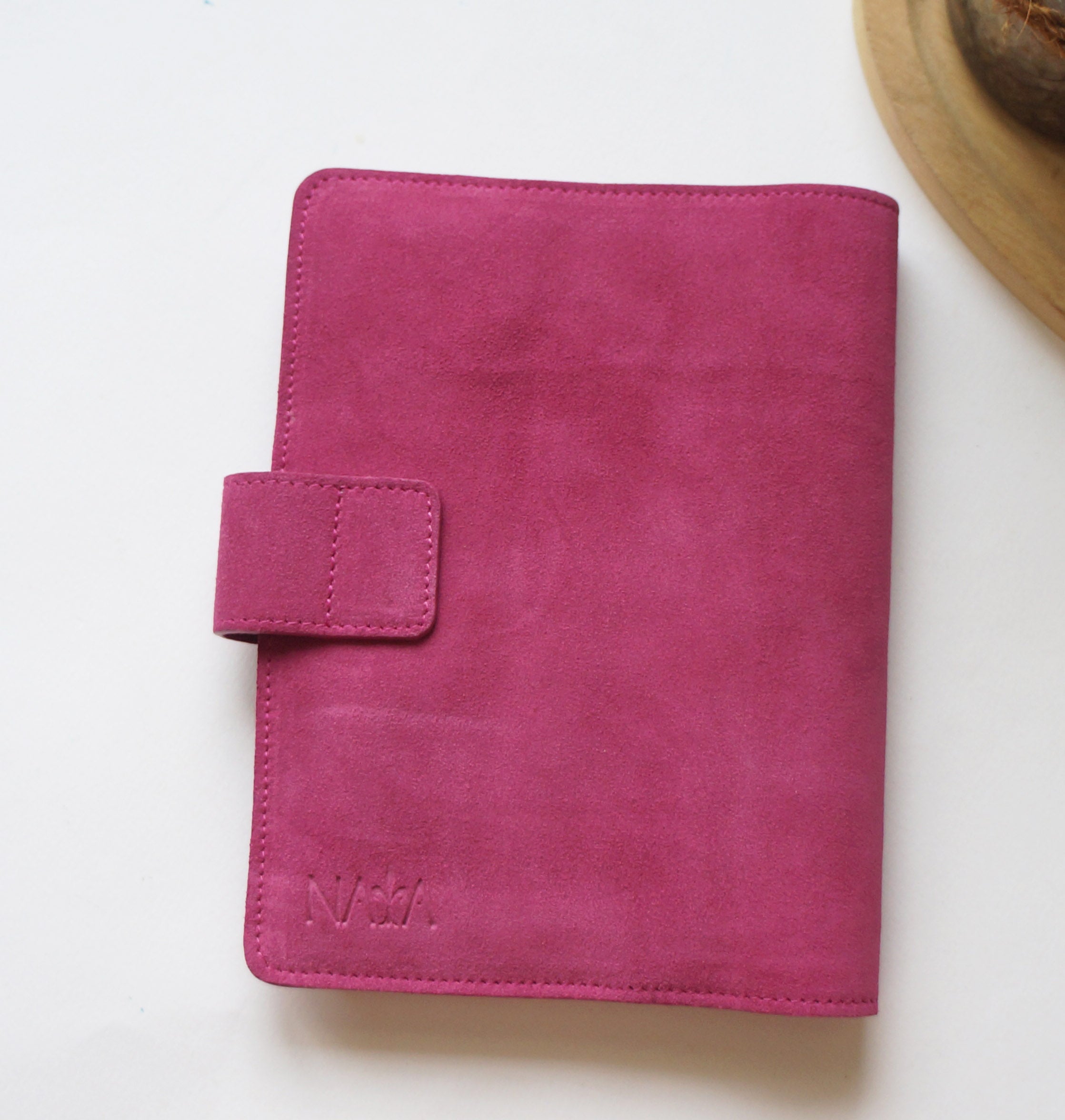 B6 Journal Cover - Suede French Rose