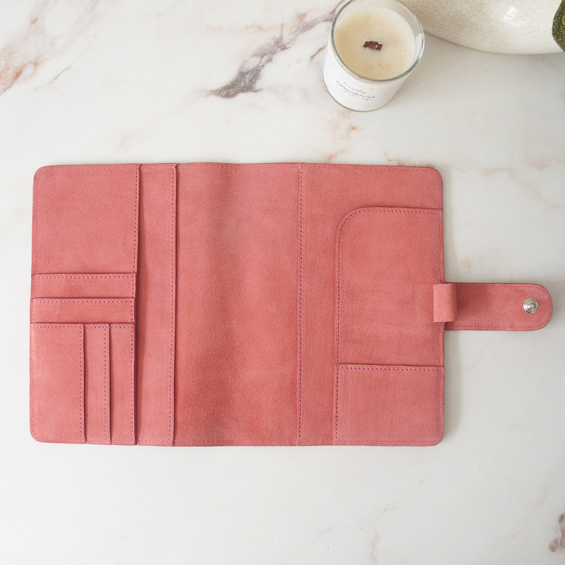A5 Journal Cover - Suede Coral Reef