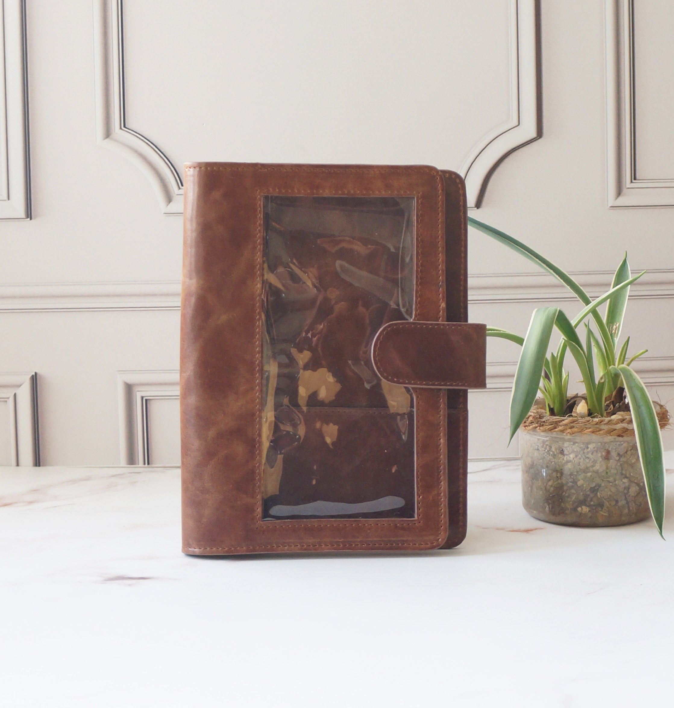 A5 Journal Cover - Vintage Amber