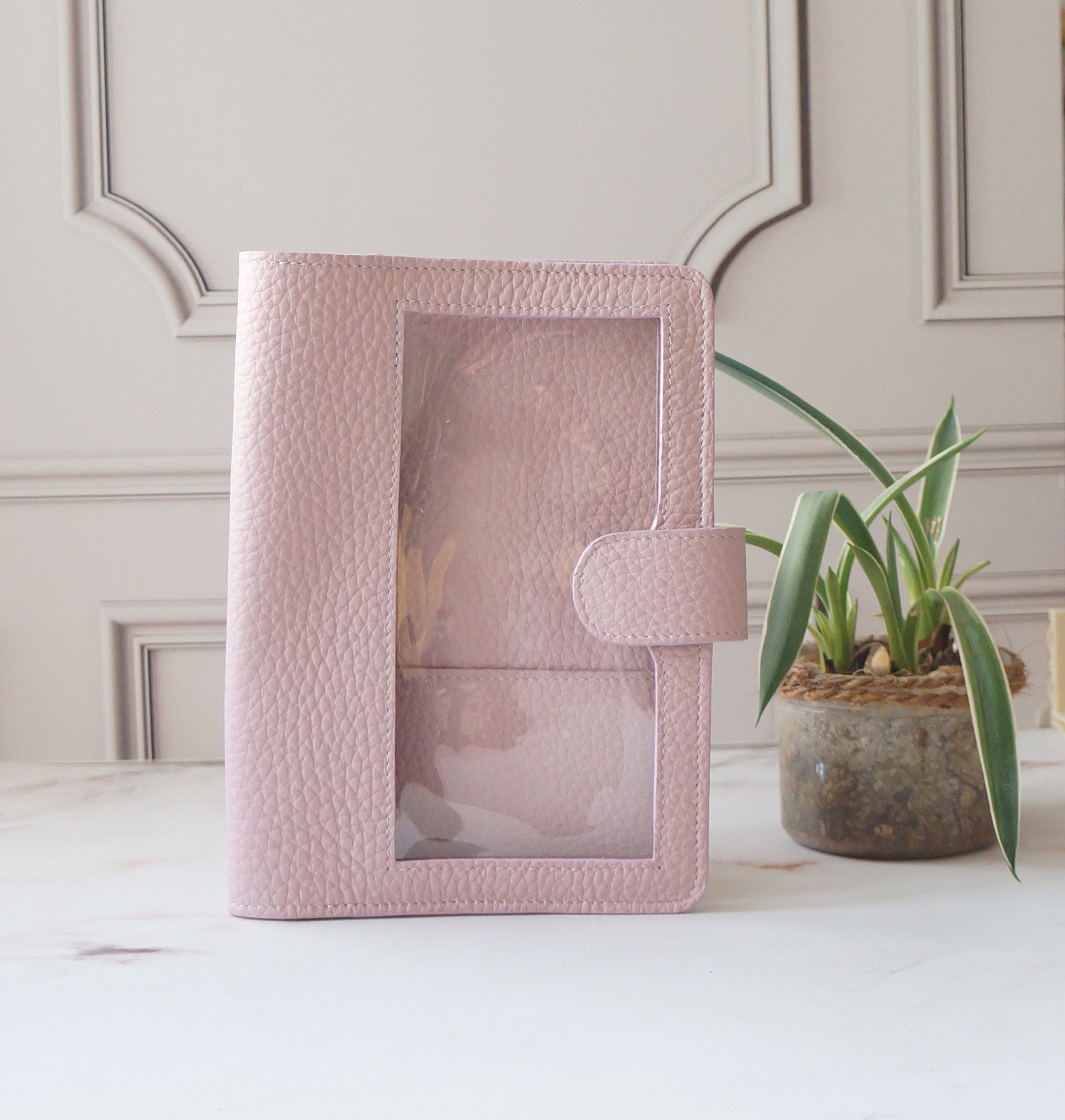 A5 Journal Cover - Cobbled Pink