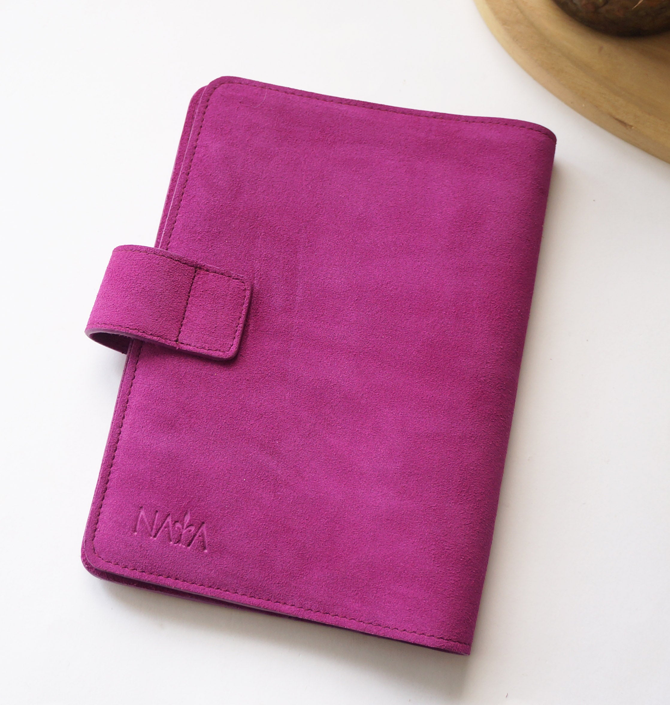 A5 Journal Cover - Suede Berry