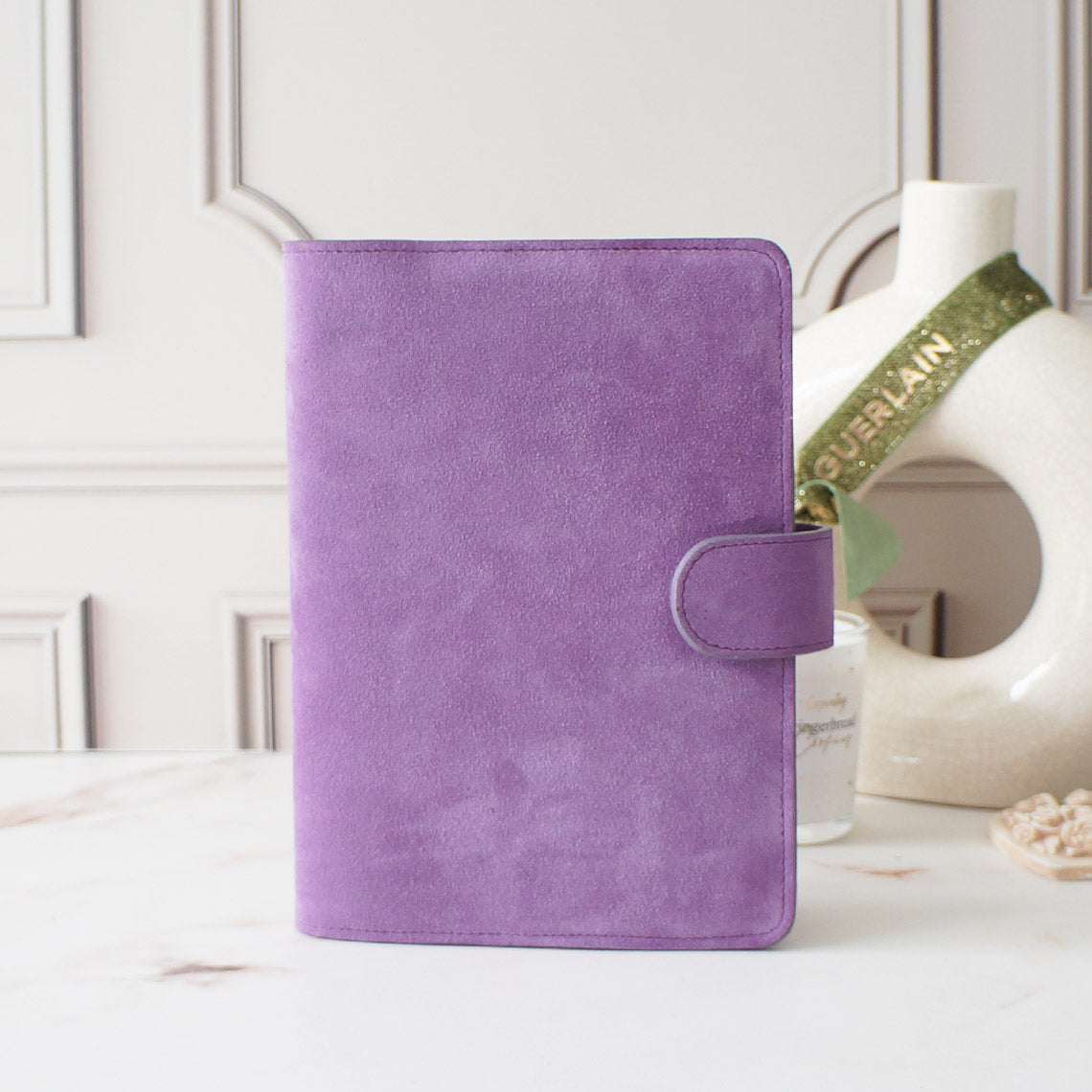 A5 Journal Cover - Suede Orchid