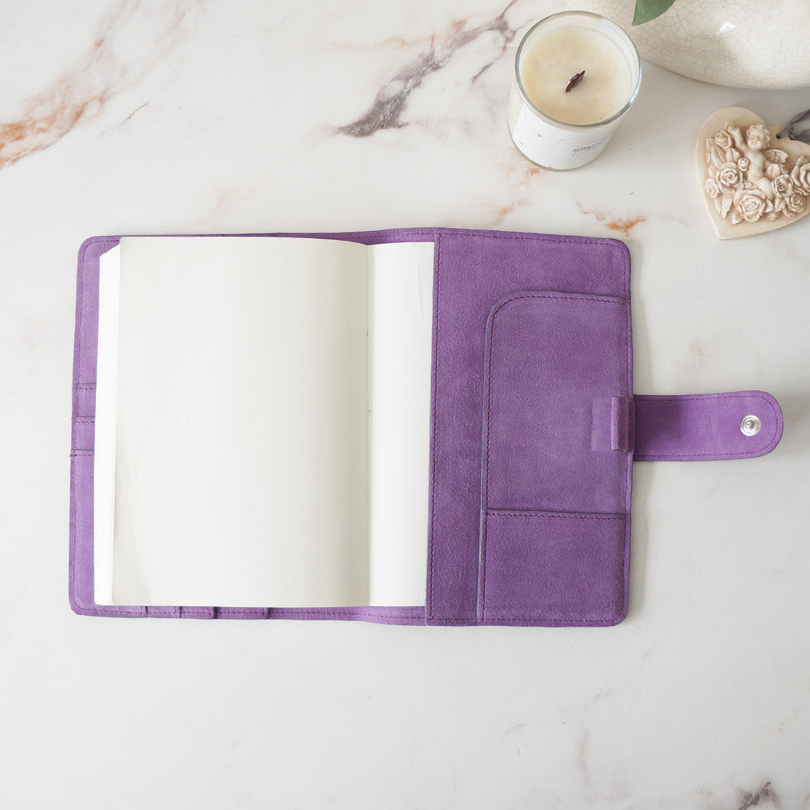 A5 Journal Cover - Suede Orchid