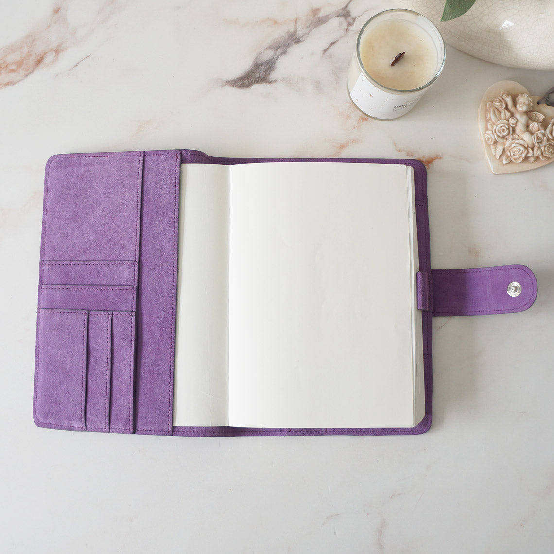 A5 Journal Cover - Suede Orchid