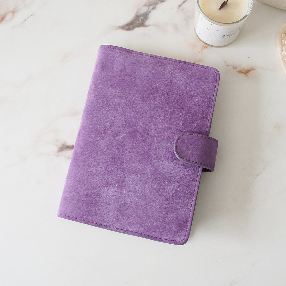 A5 Journal Cover - Suede Orchid