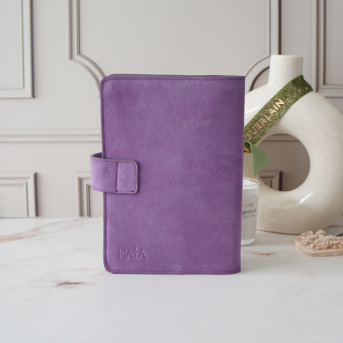 A5 Journal Cover - Suede Orchid