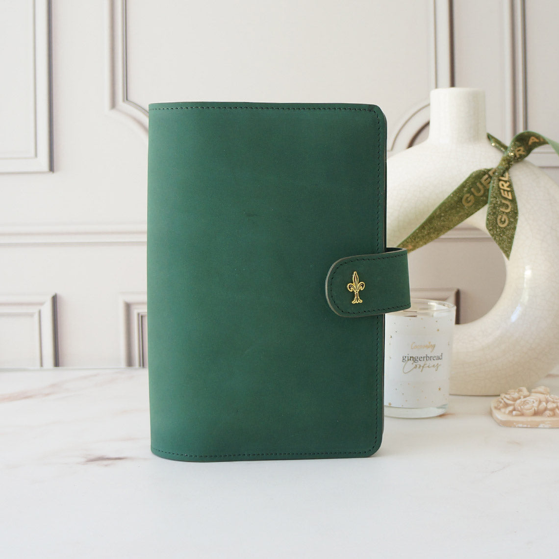 A5 Journal Cover - Velvet Emerald