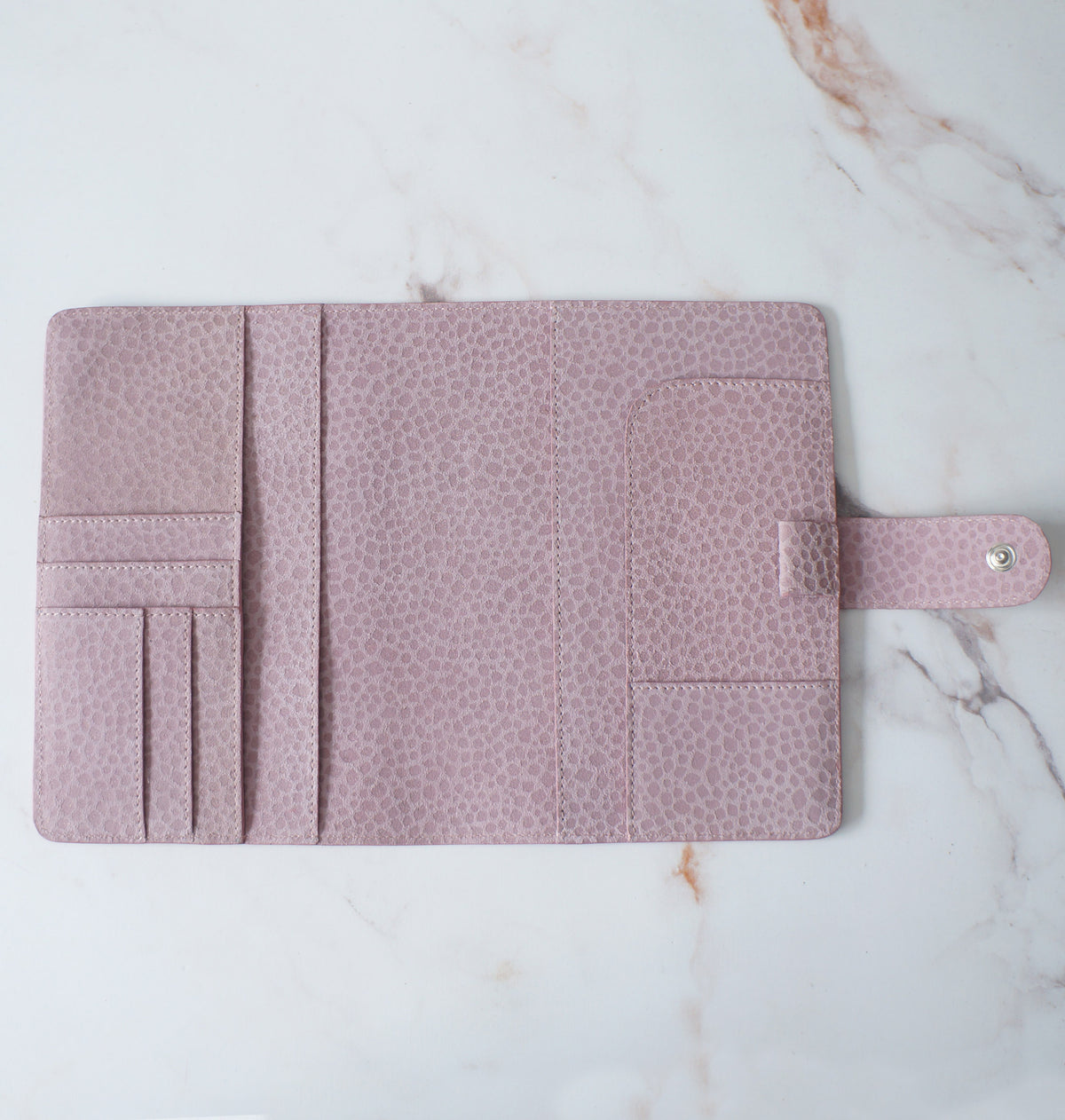 A5 Journal Cover - Dusty Pink Bubbles