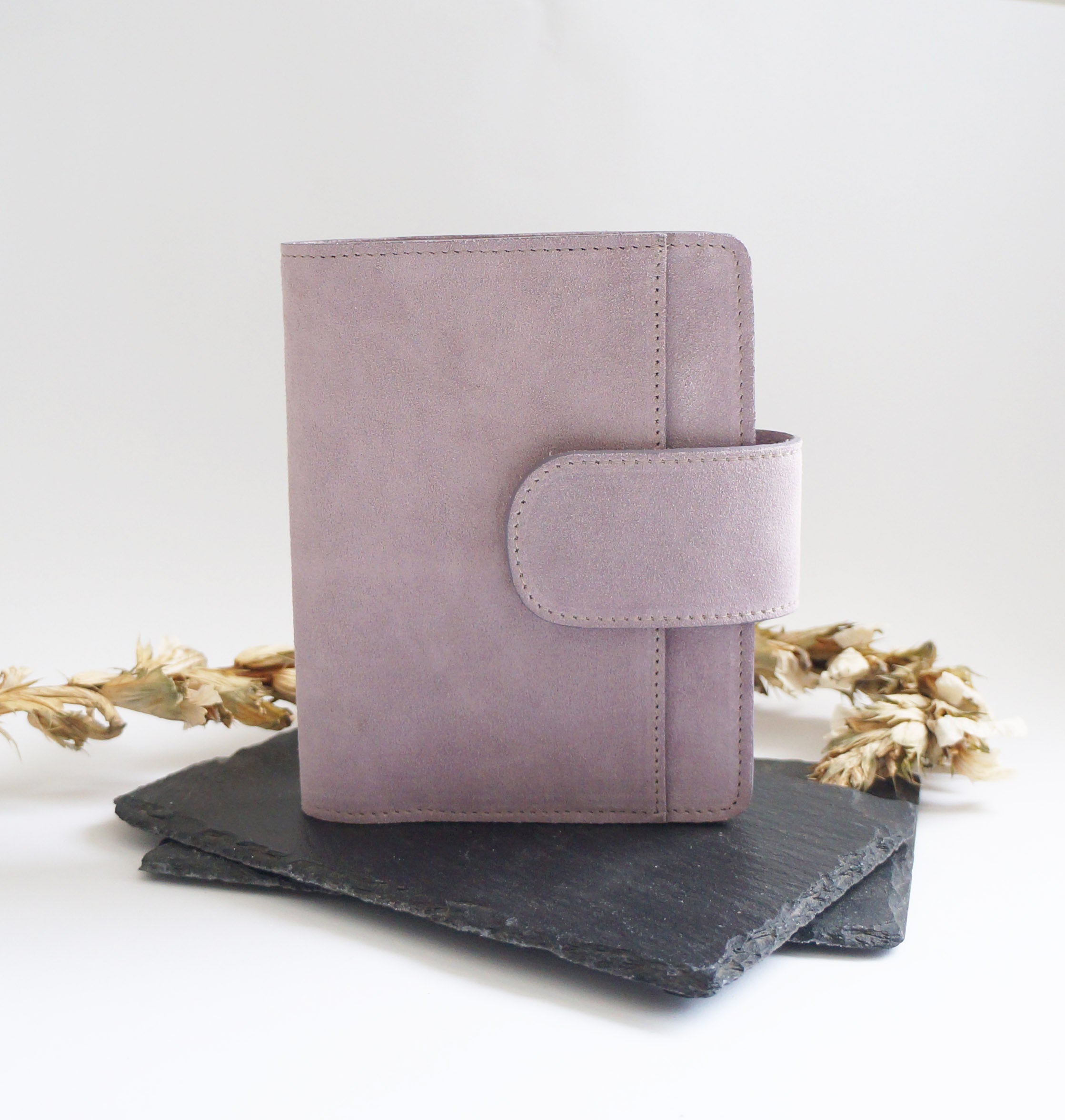 A6 Hibino Journal Cover - Suede Lavender