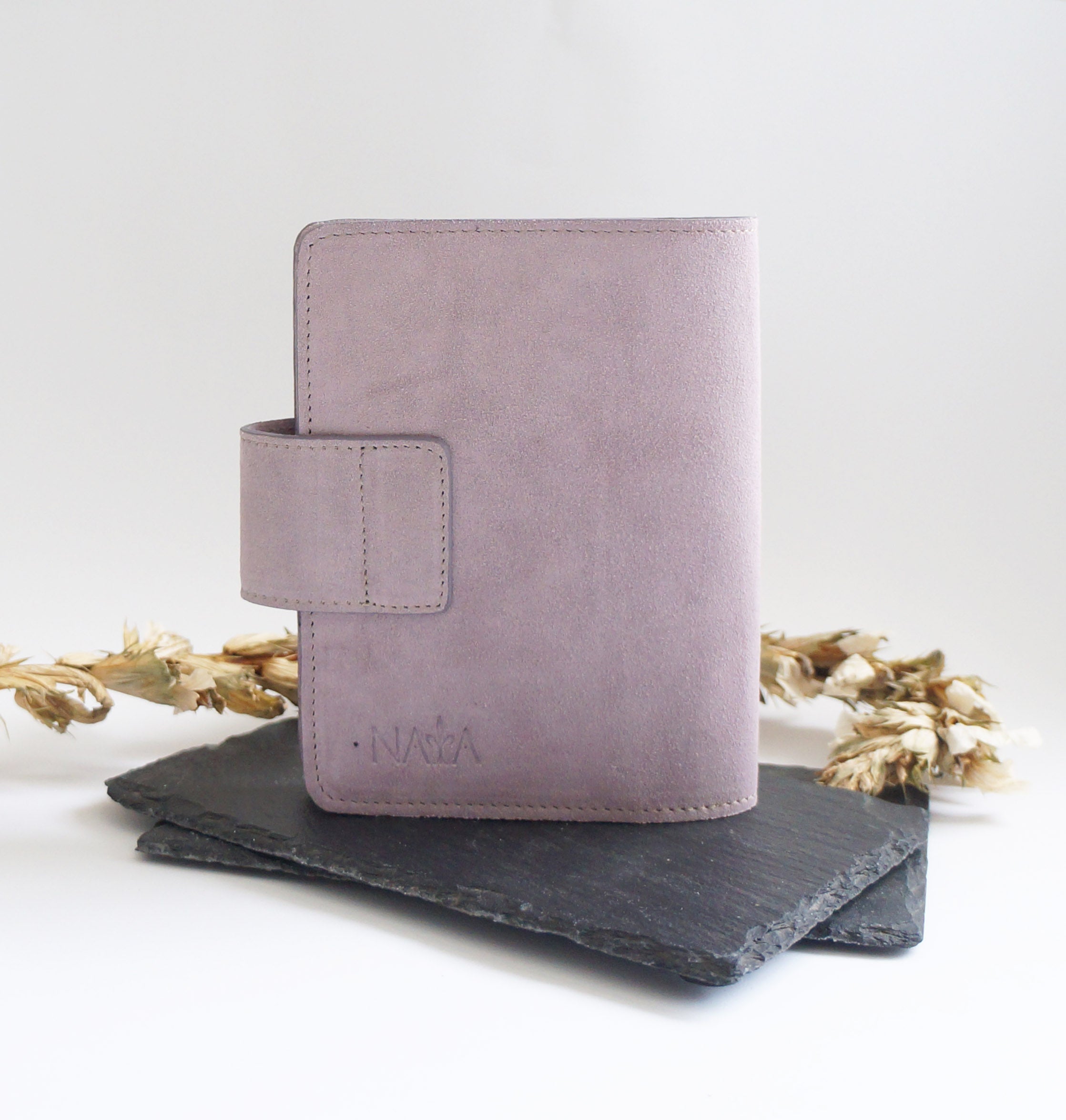 A6 Hibino Journal Cover - Suede Lavender