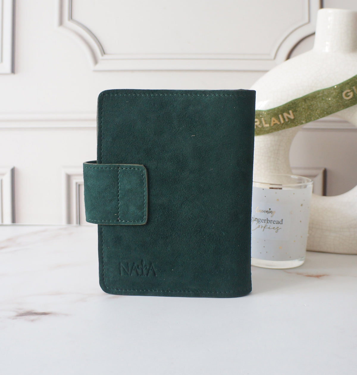 A6 Journal Cover - Suede Cypress