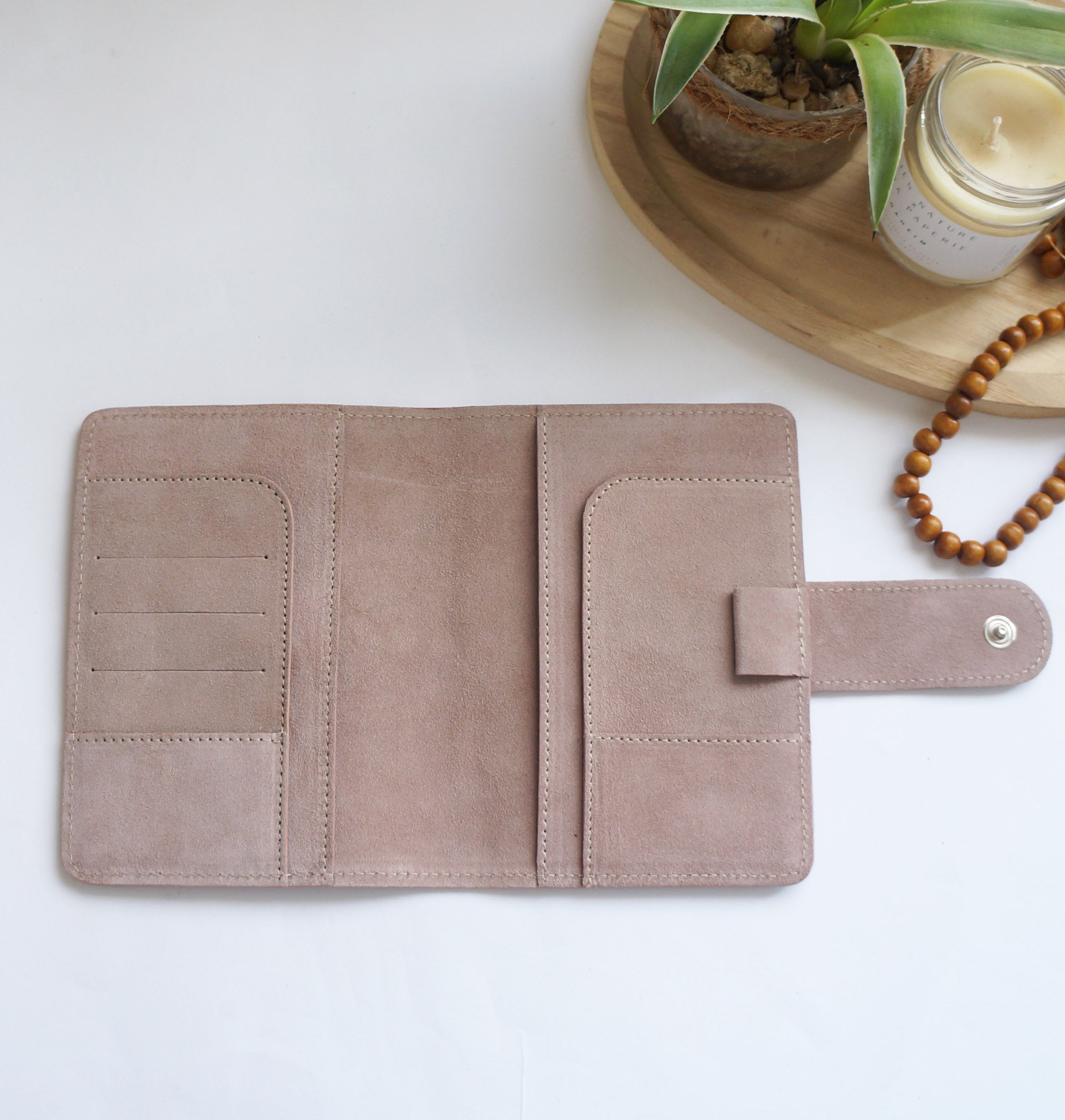 A6 Journal Cover - Suede Mauve