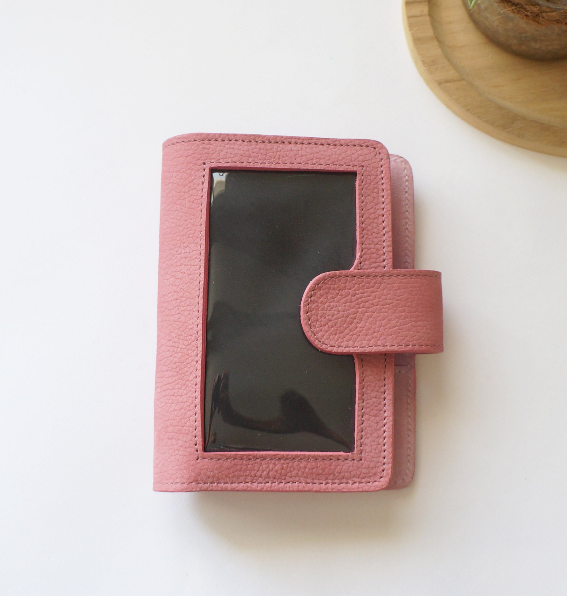 A6 Cover Clear Front - Peony & Suede Pink