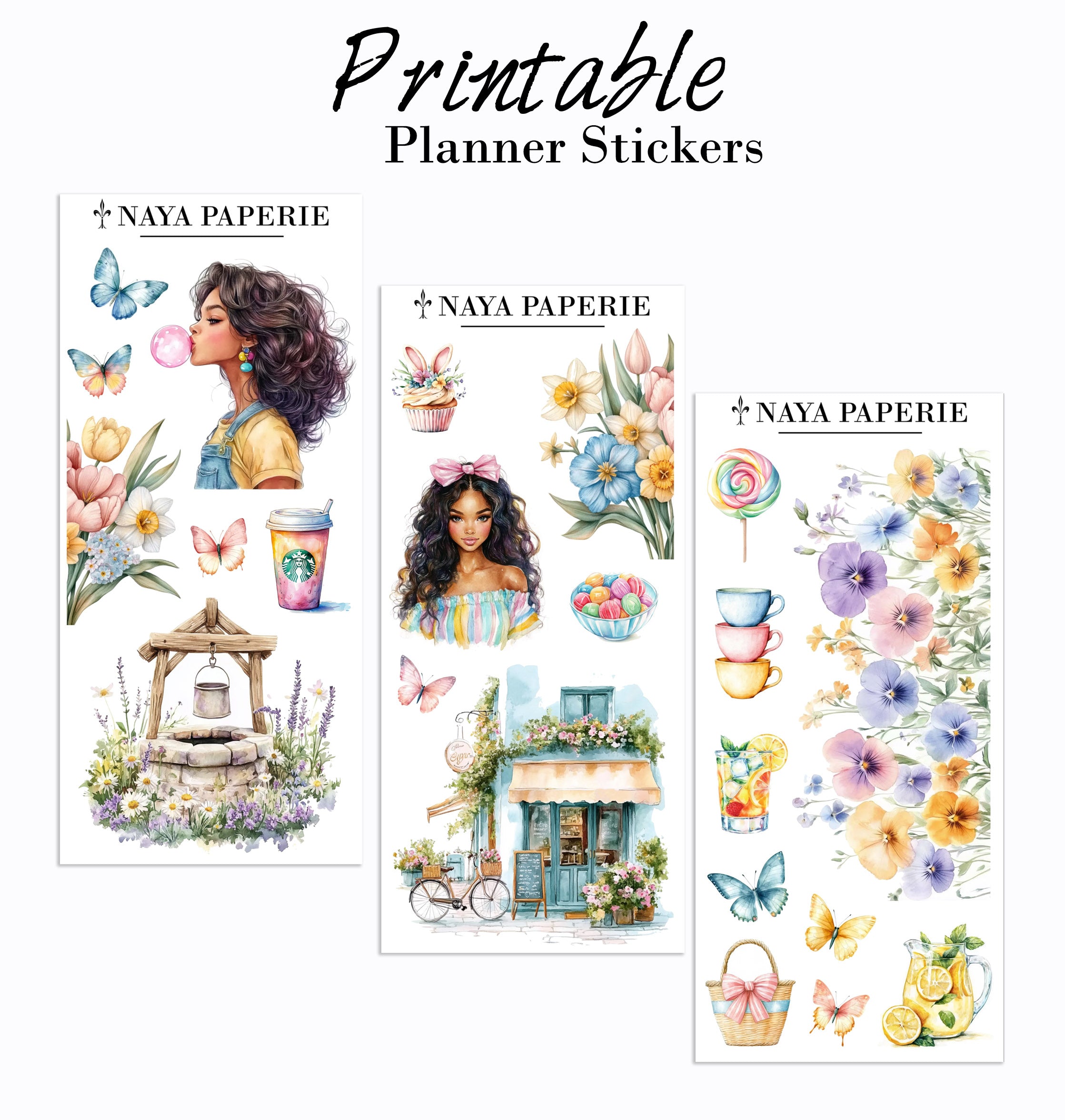 April Stickers - Exclusive designs Part 2