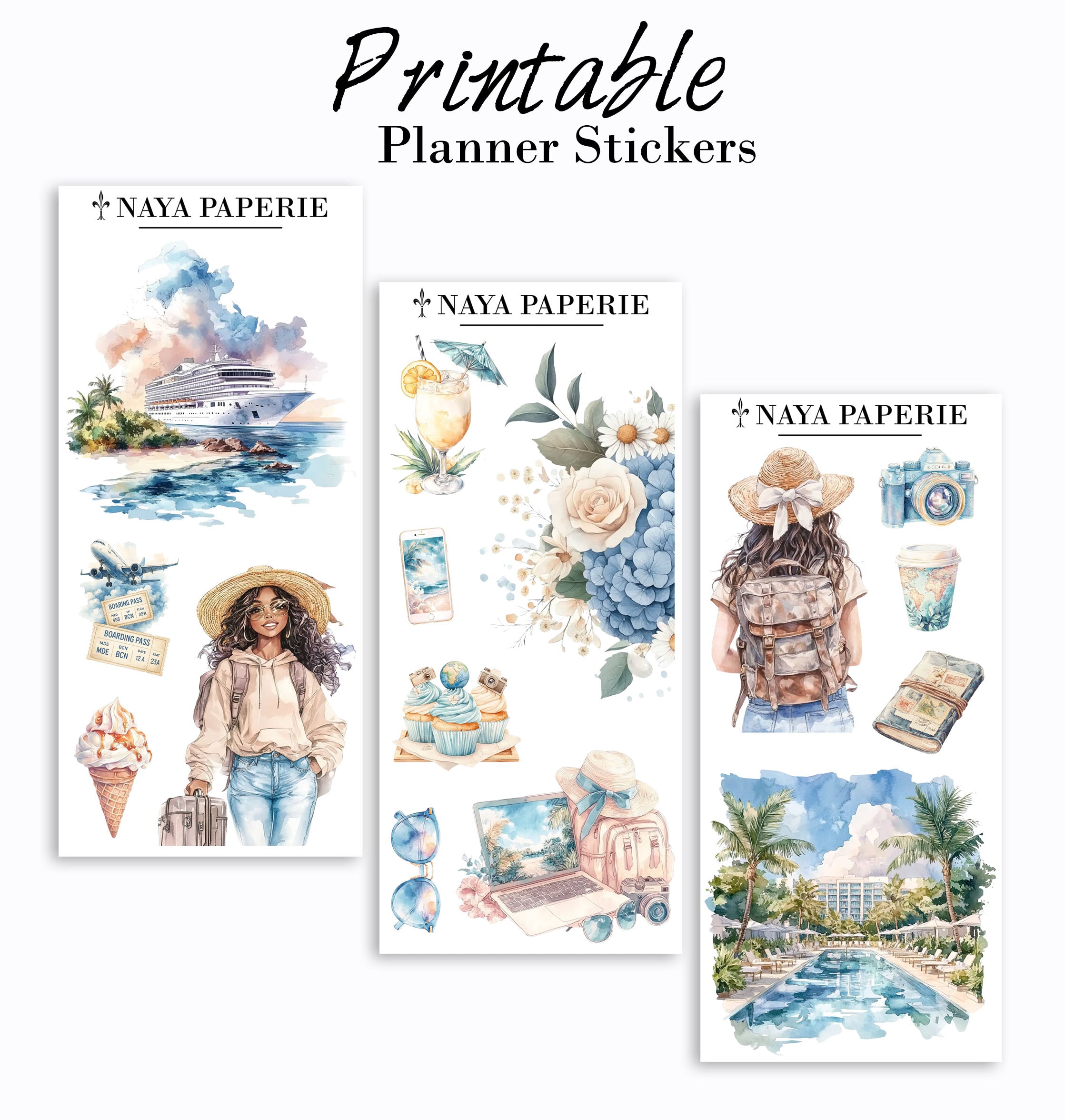 August Stickers - Exclusive designs Part 1