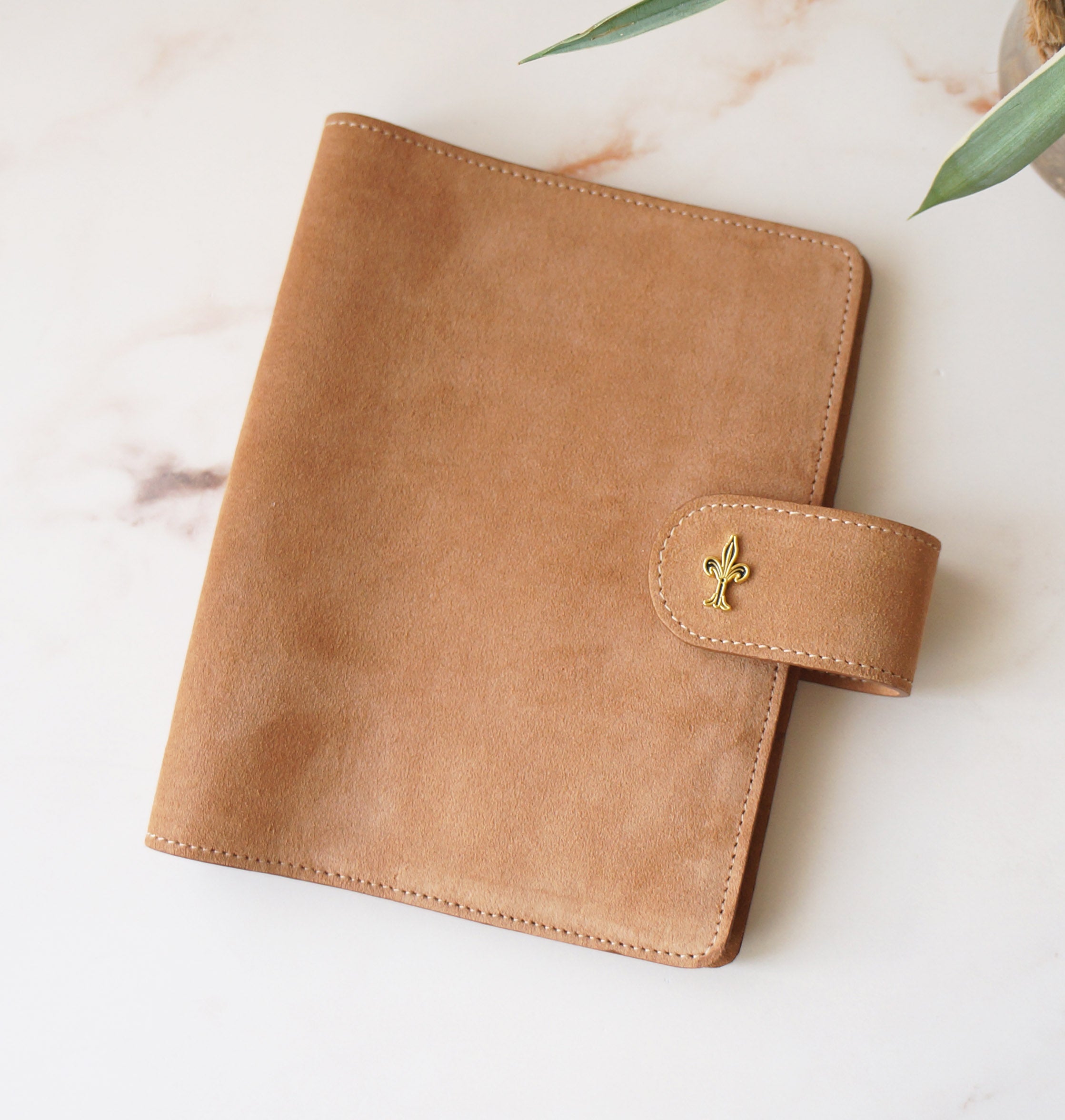 B6 Wide Journal Cover - Suede Mocha