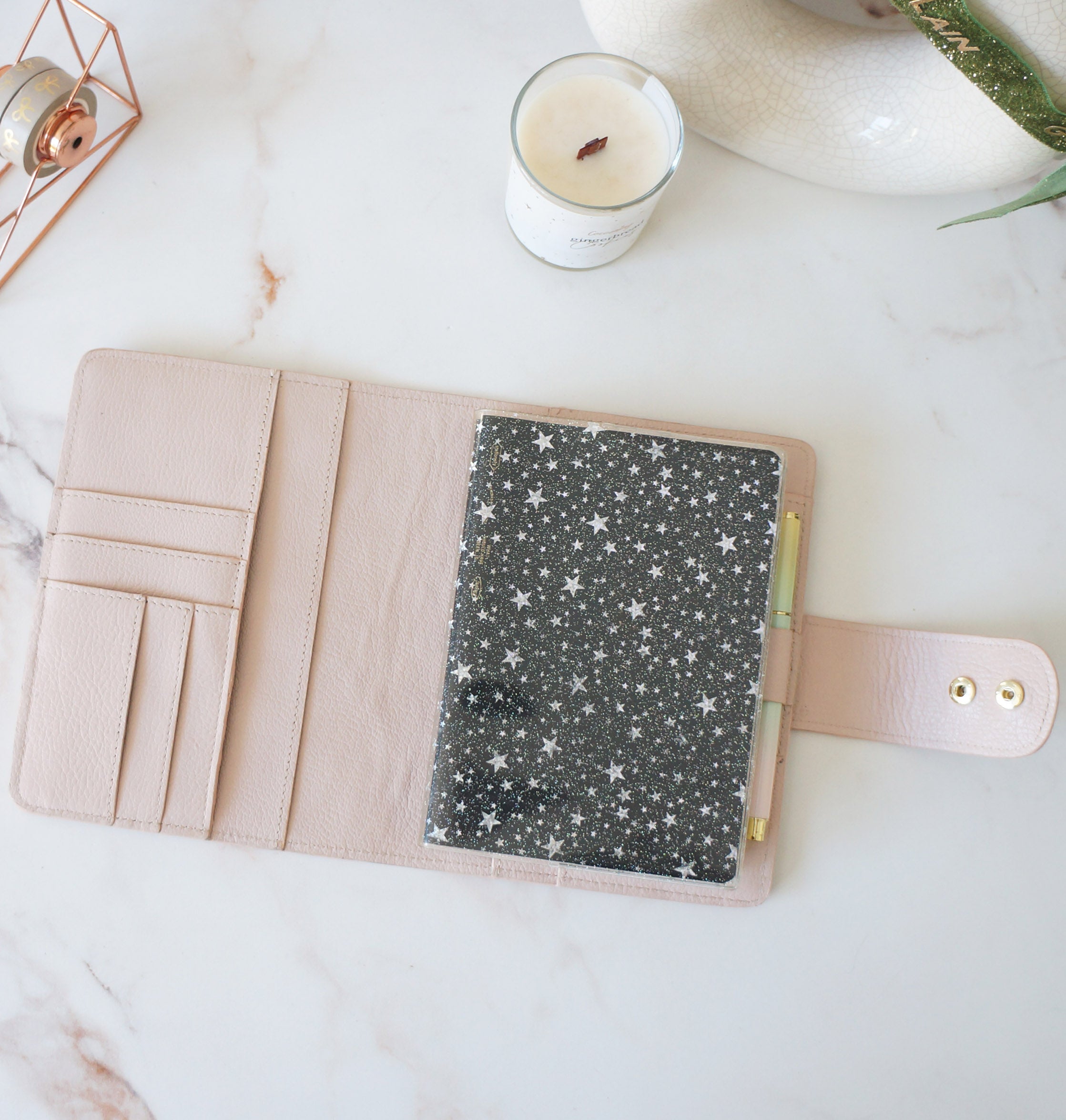 B6 Wide Journal Cover - Blush