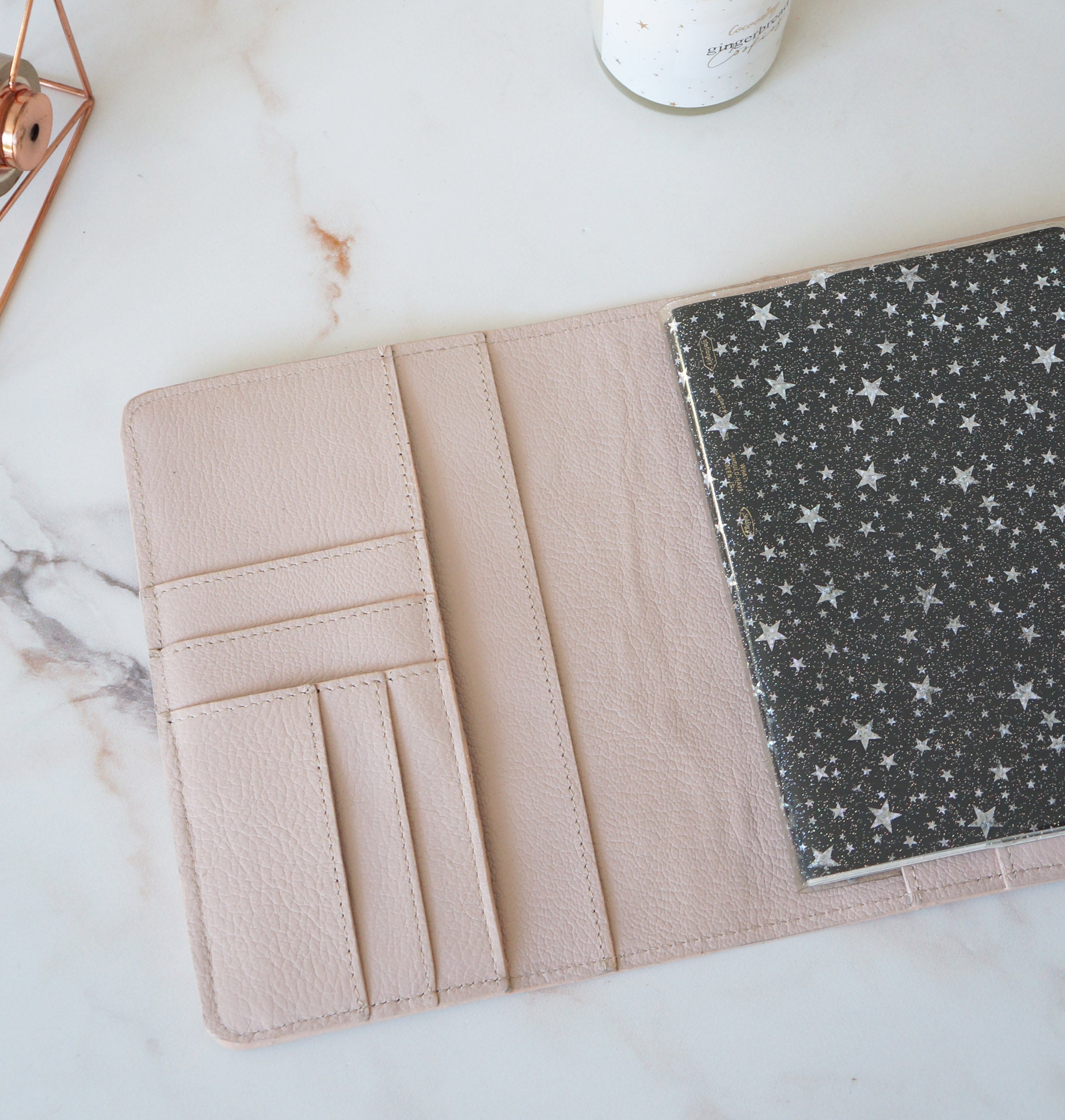 B6 Wide Journal Cover - Blush