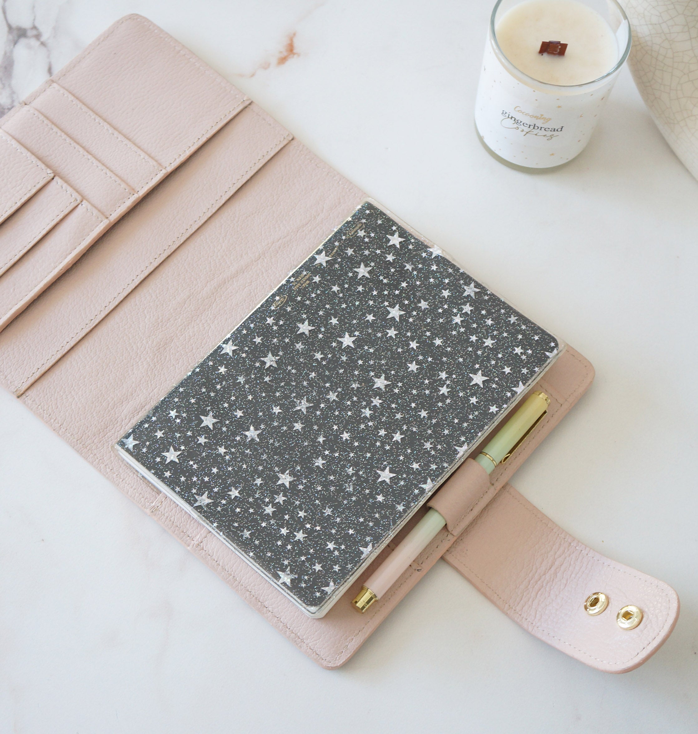B6 Wide Journal Cover - Blush