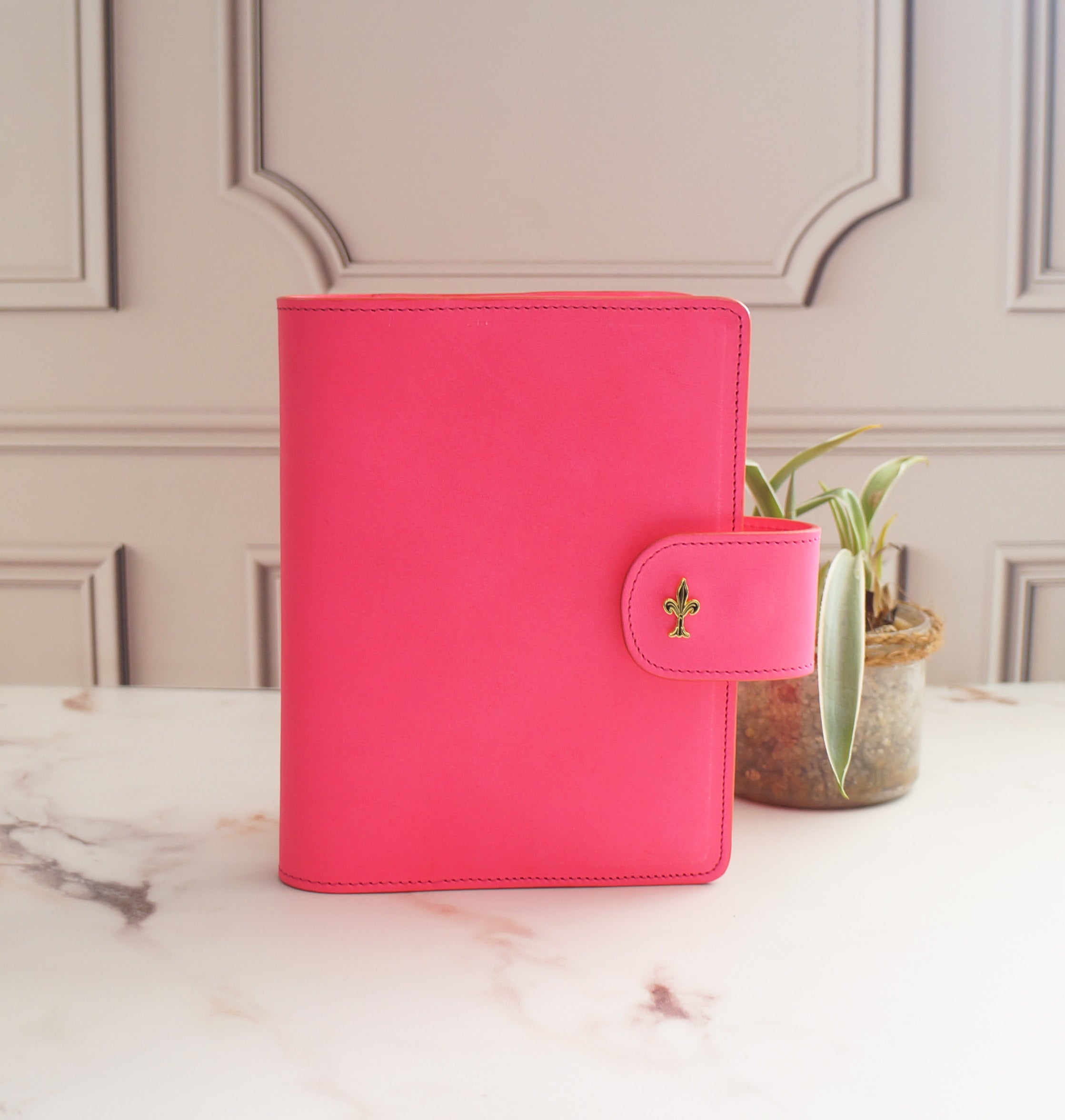 B6 Wide Journal Cover - Neon Pink