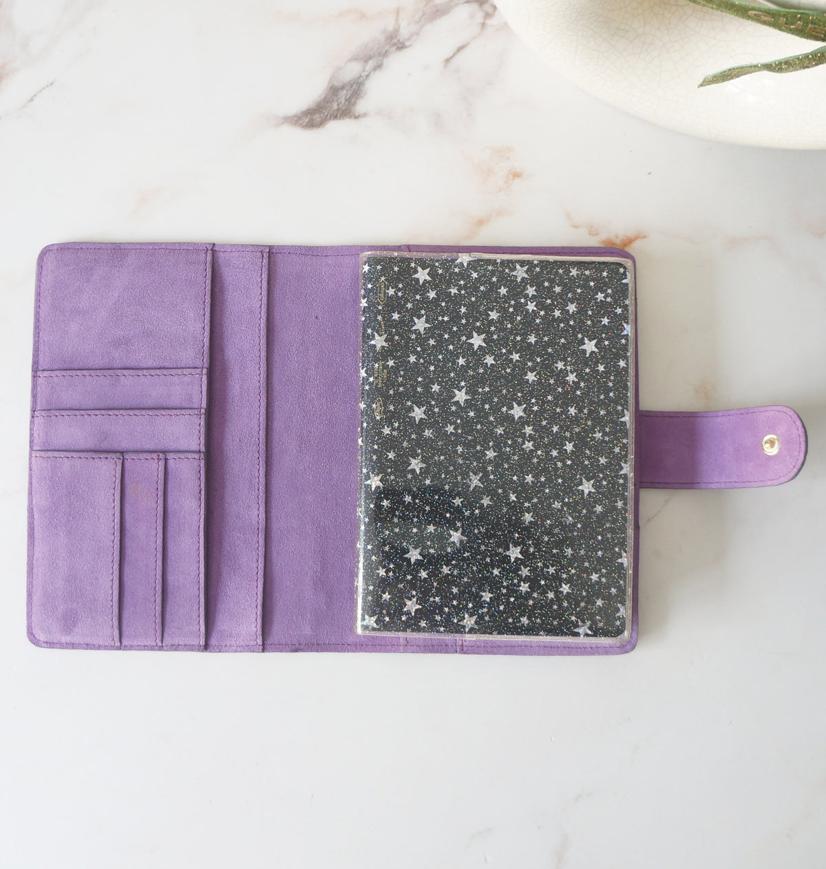 B6 Journal Cover - Suede Orchid