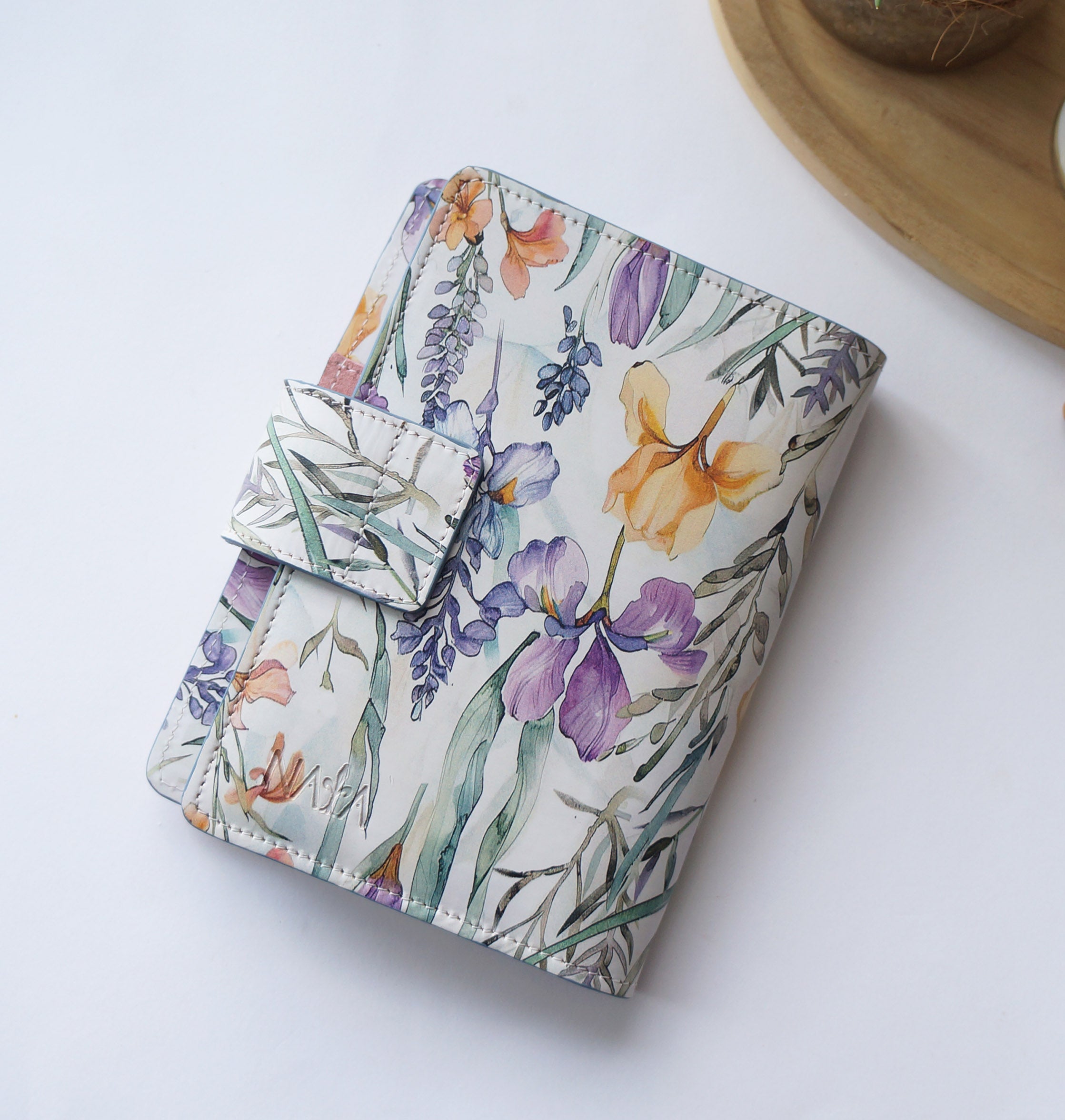 B6 Journal Cover - Wild Flower/Suede Fresia