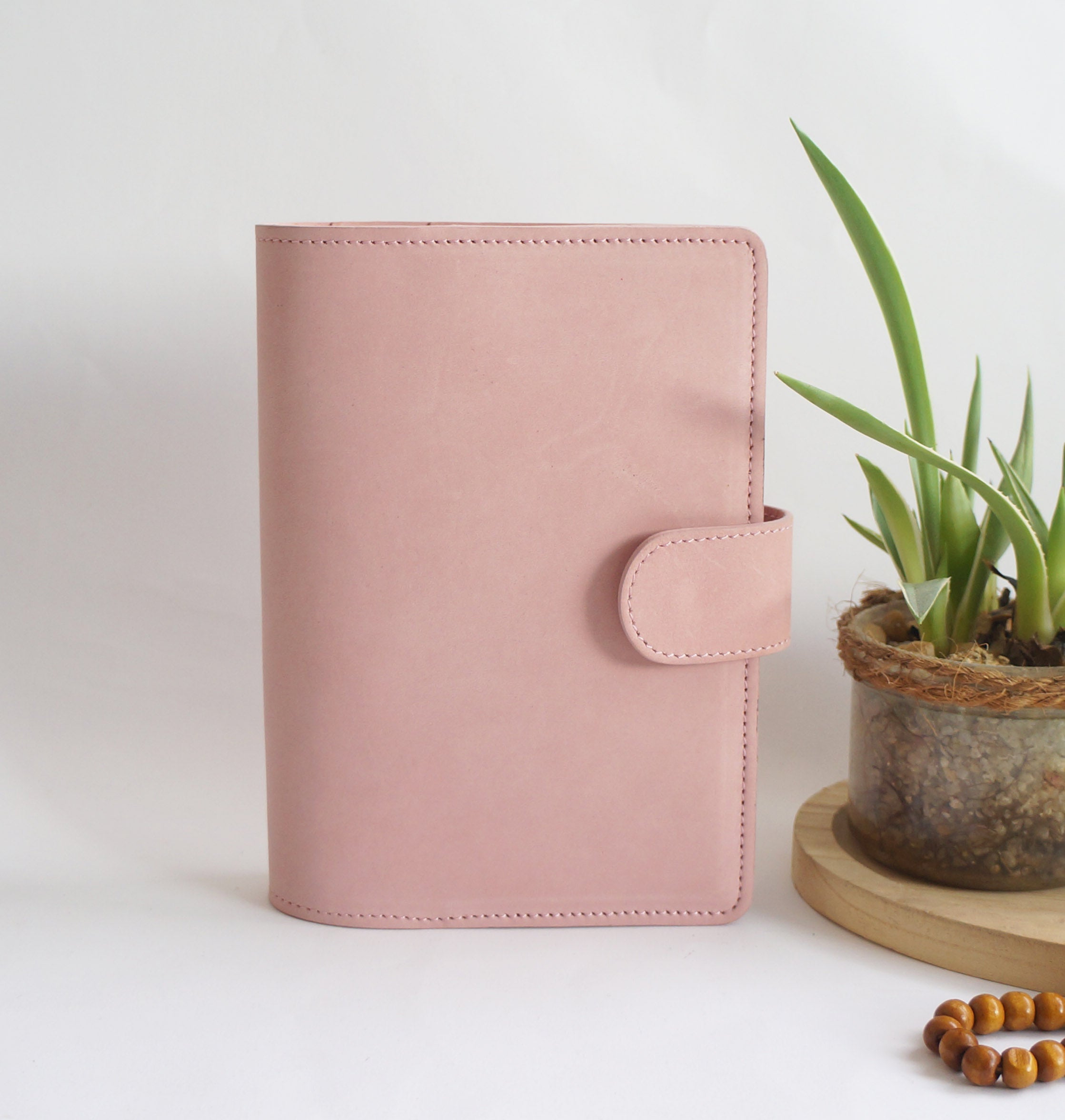 B6 Journal Cover - Blush Rose Nubuck (Misfit)