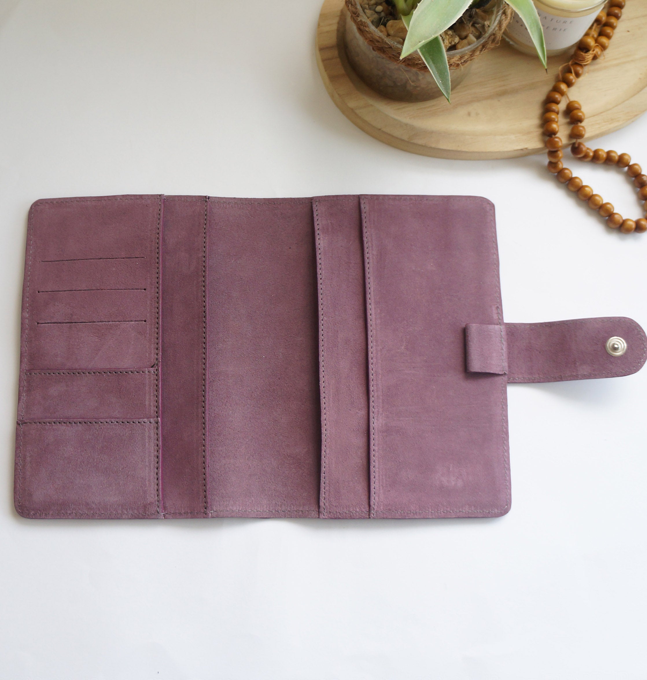 B6 Journal Cover - Suede Grappe