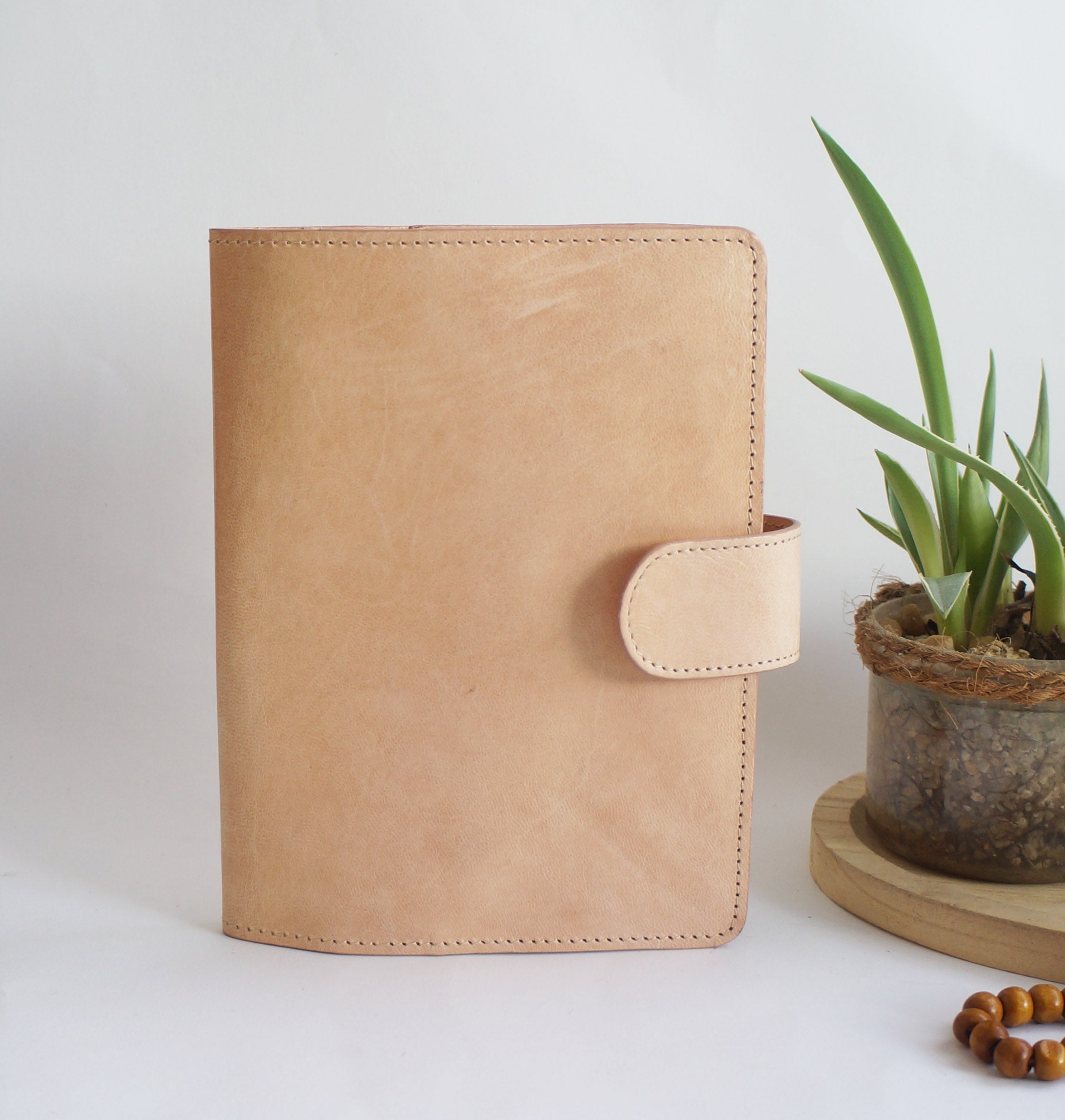 B6 Journal Cover - Undyed Sheep