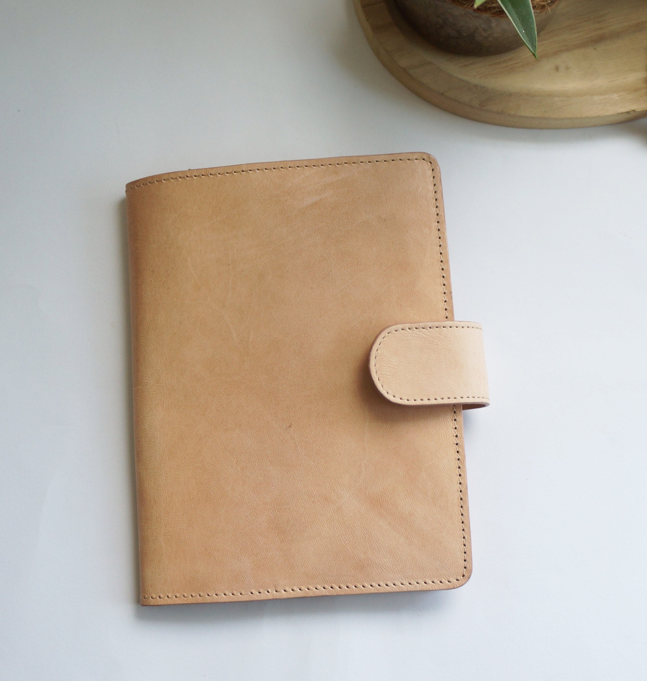 B6 Journal Cover - Undyed Sheep