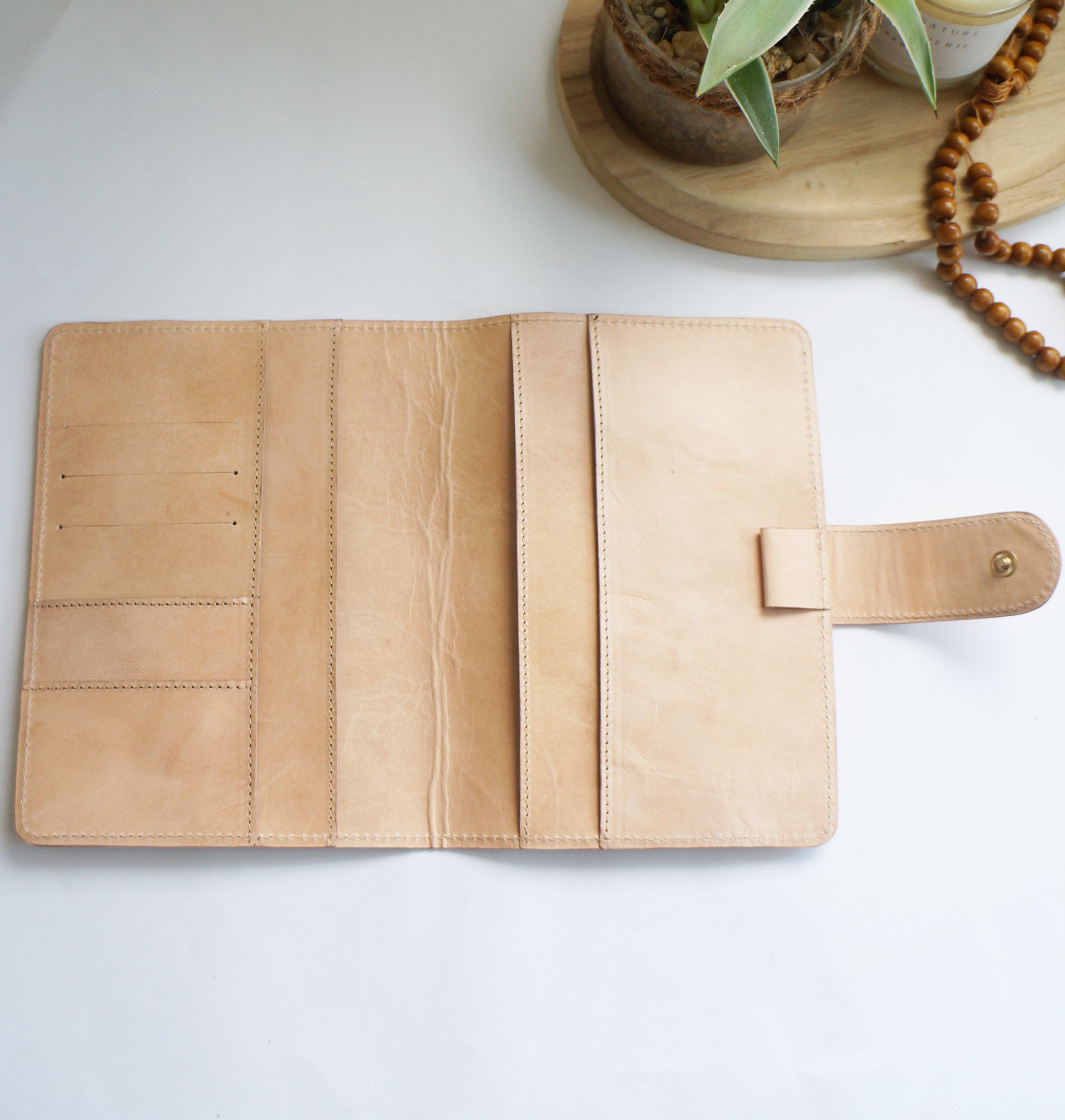 B6 Journal Cover - Undyed Sheep